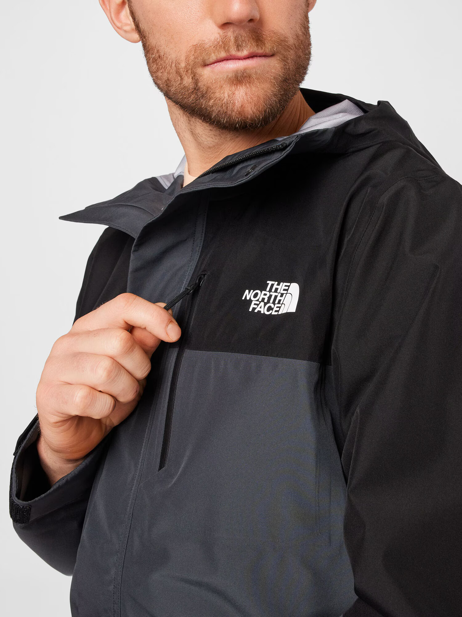 THE NORTH FACE Geacă outdoor 'DRYZZLE' gri închis / negru - Pled.ro