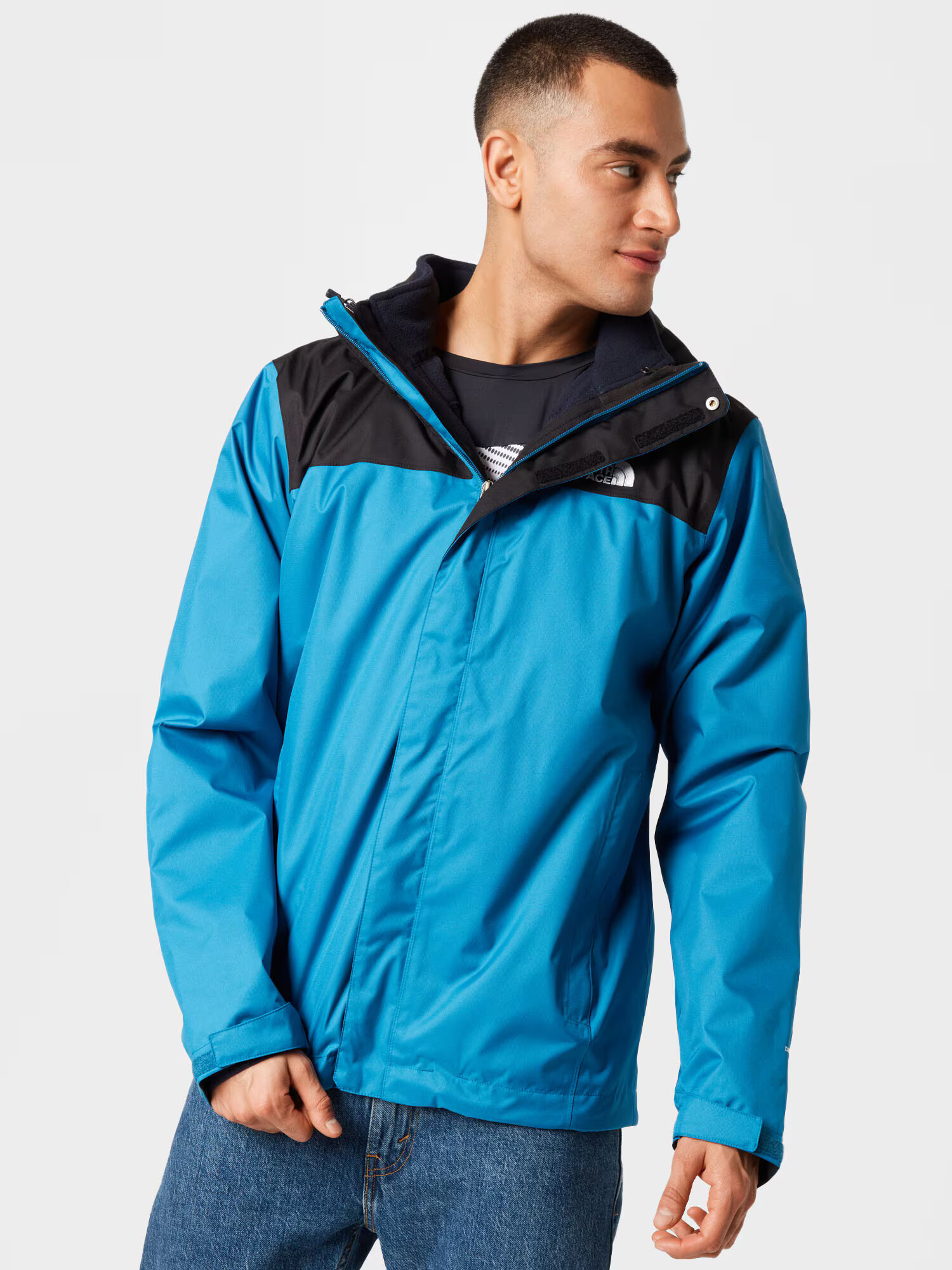 THE NORTH FACE Geacă outdoor 'Evolve II' albastru / negru / alb - Pled.ro