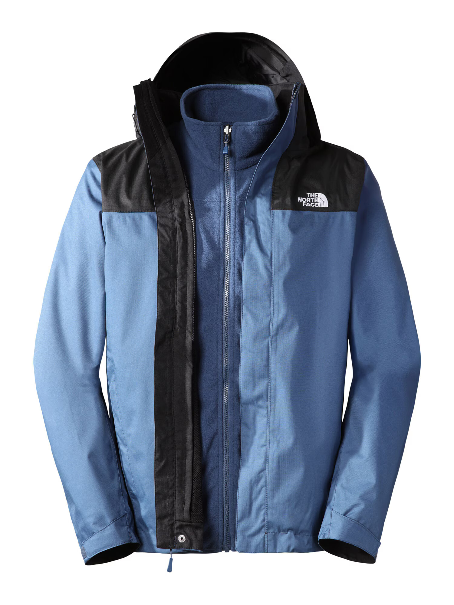 THE NORTH FACE Geacă outdoor 'Evolve II' albastru porumbel / negru / alb - Pled.ro