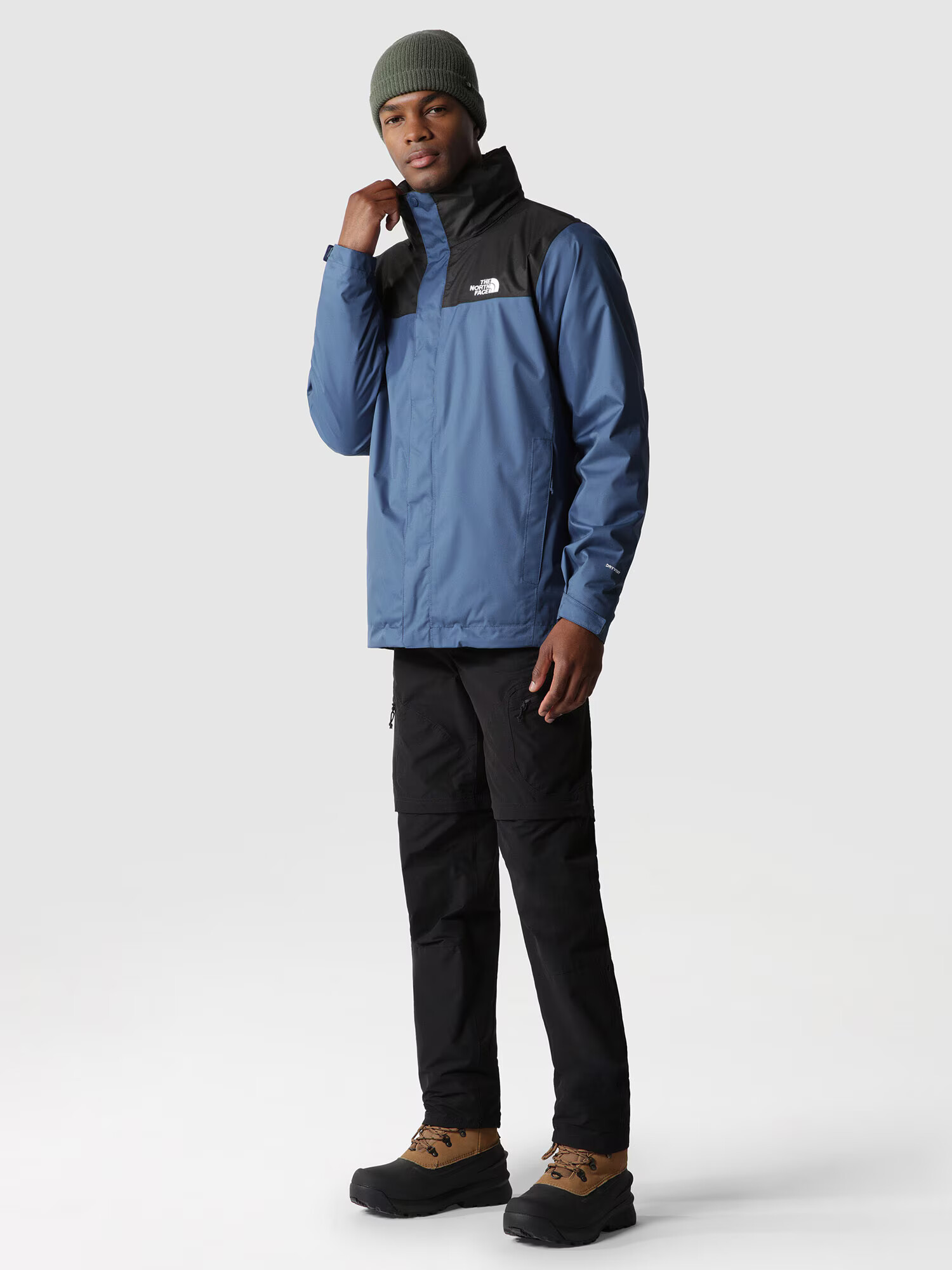 THE NORTH FACE Geacă outdoor 'Evolve II' albastru porumbel / negru / alb - Pled.ro