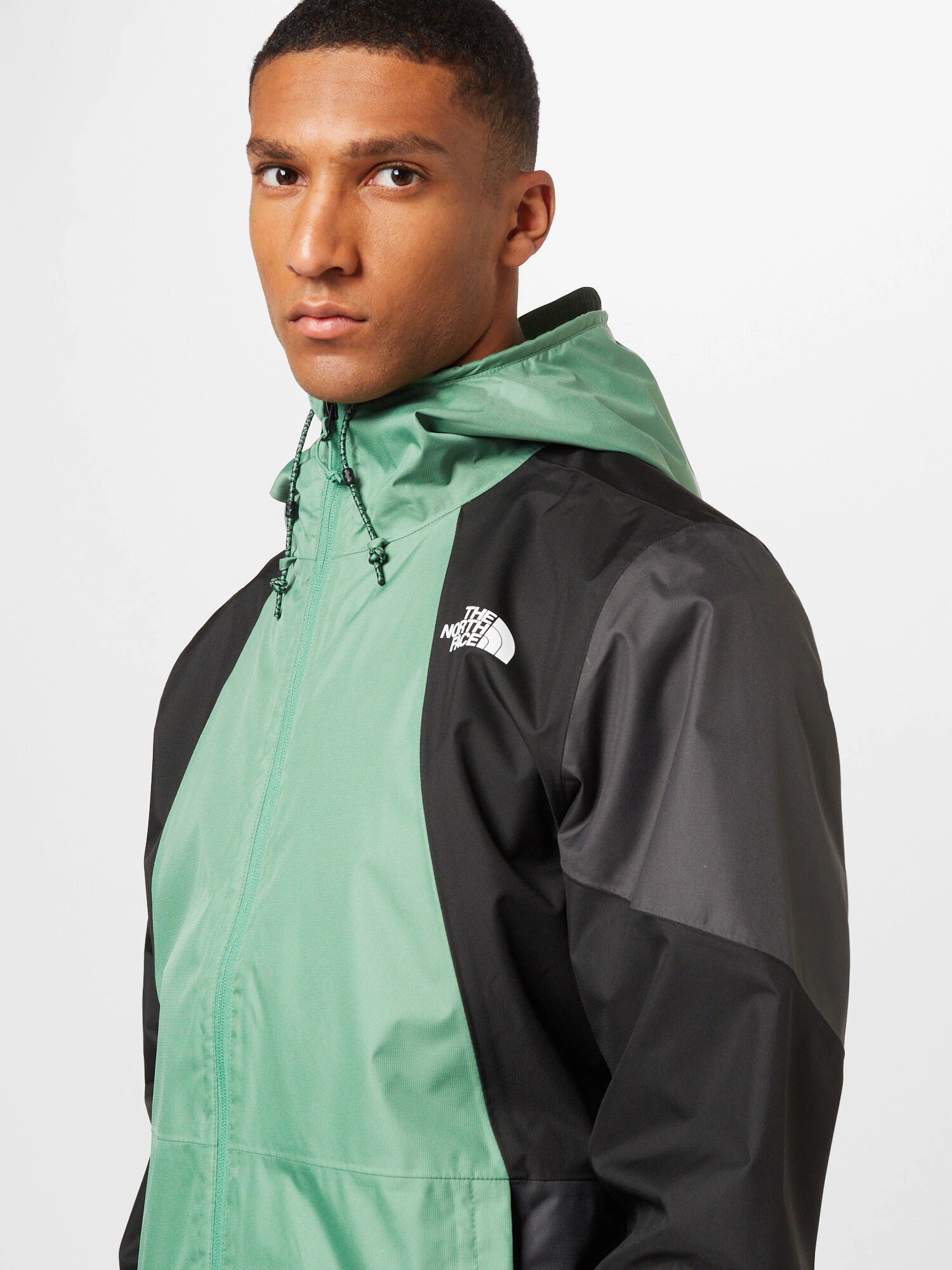 THE NORTH FACE Geacă outdoor 'Farside' gri / verde mentă / negru / alb - Pled.ro