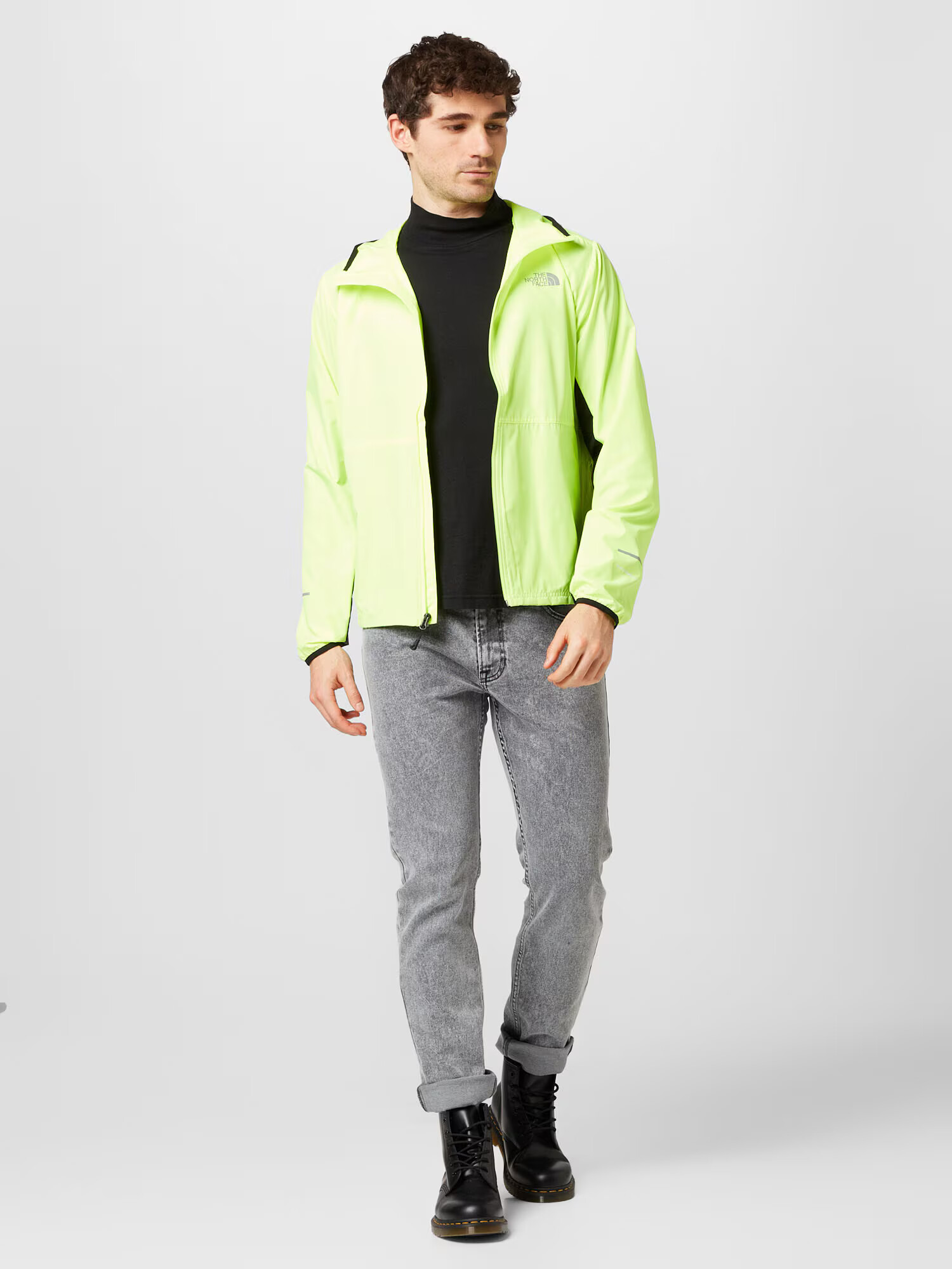 THE NORTH FACE Geacă outdoor galben neon - Pled.ro