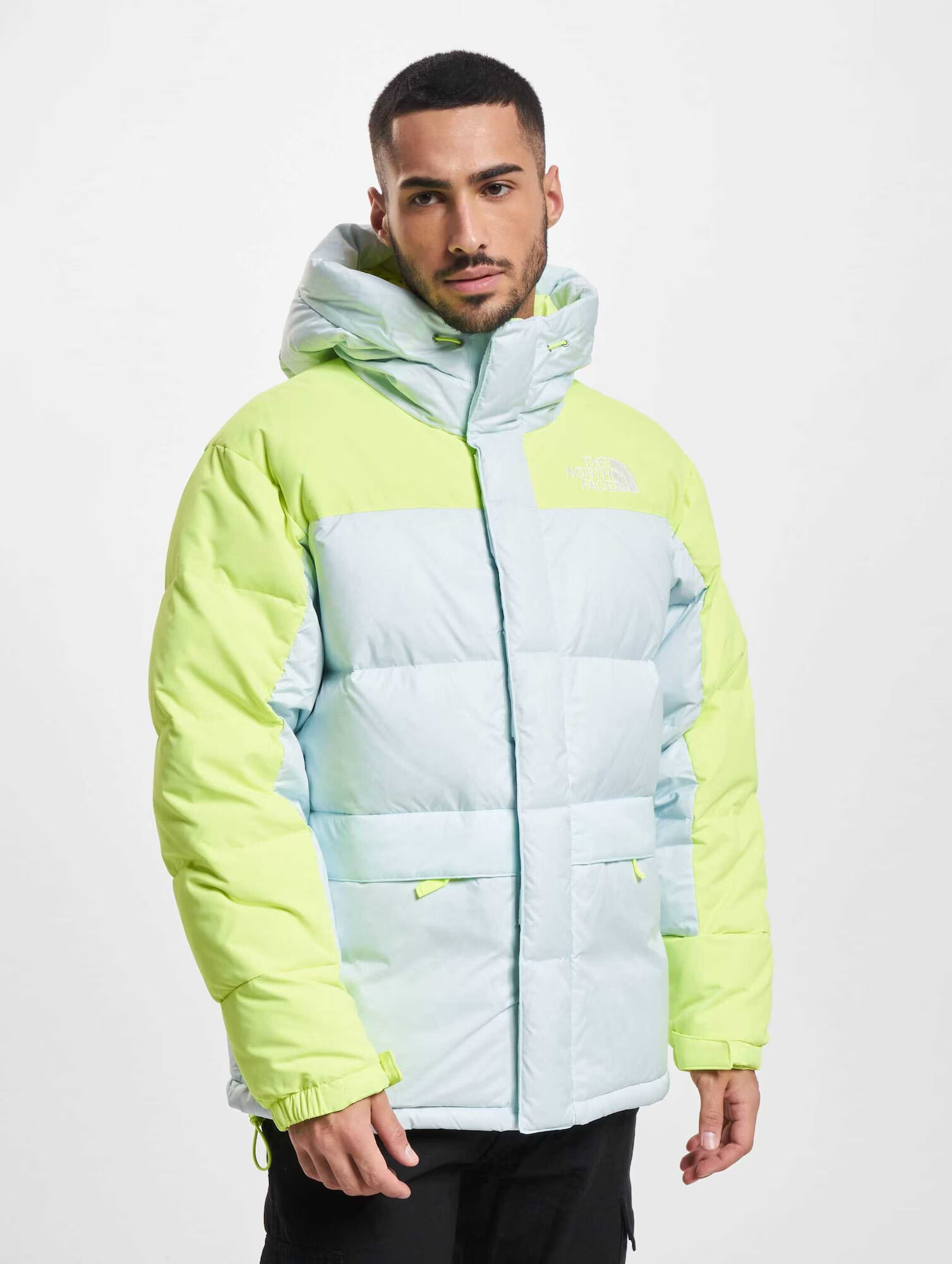 THE NORTH FACE Geacă outdoor 'Himalayan' gri deschis / verde limetă - Pled.ro