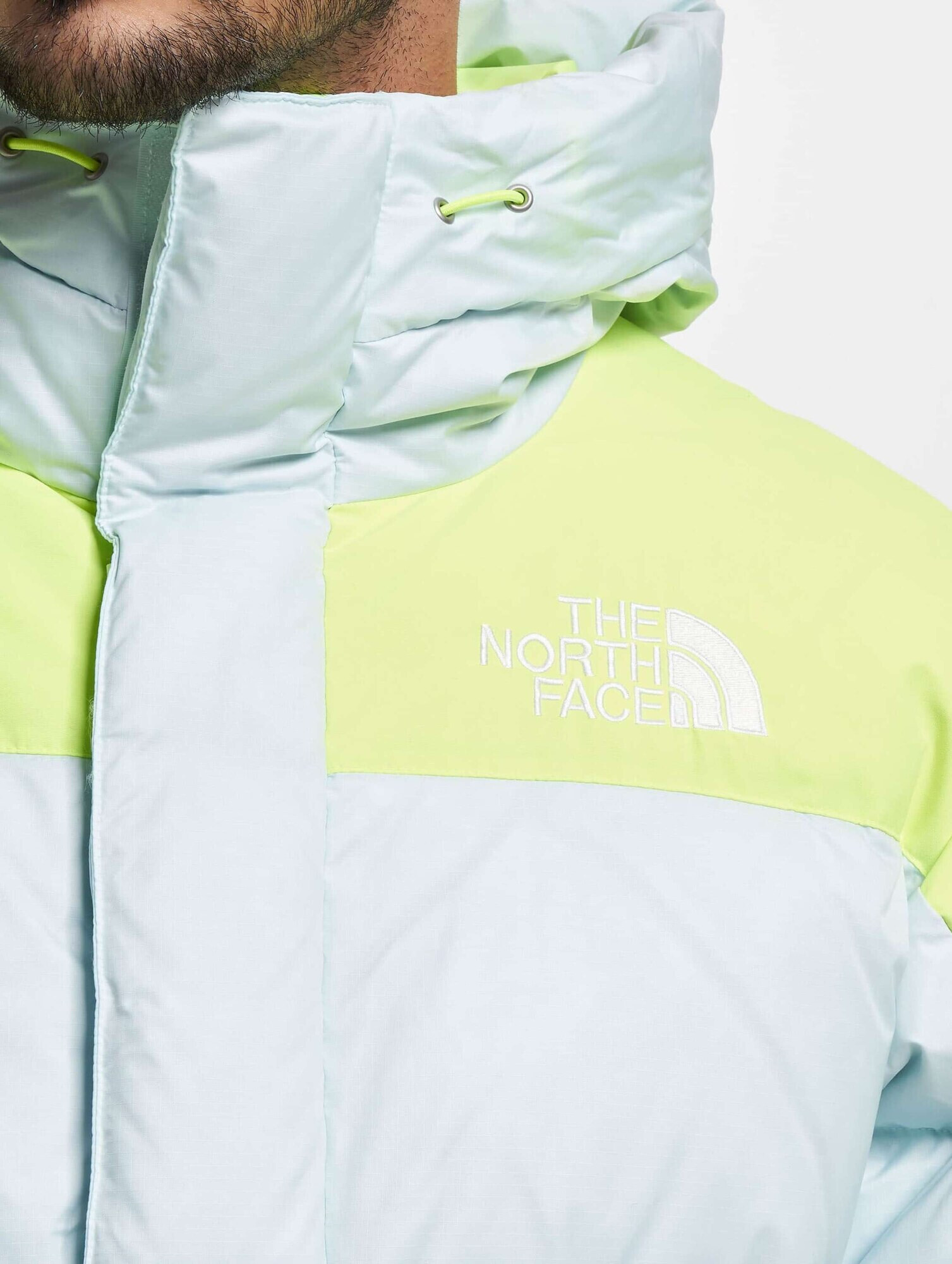 THE NORTH FACE Geacă outdoor 'Himalayan' gri deschis / verde limetă - Pled.ro