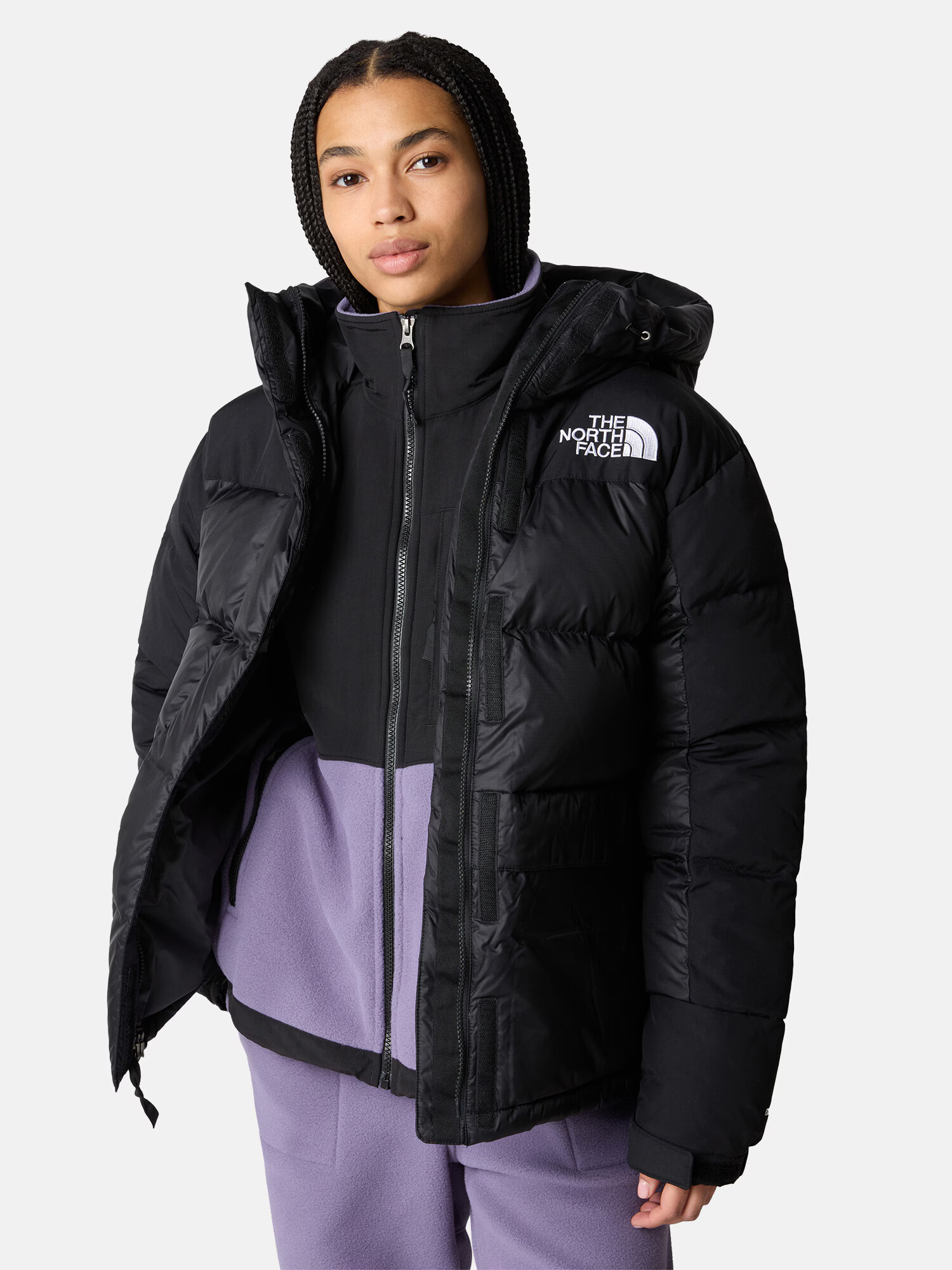 THE NORTH FACE Geacă funcțională 'HIMALAYAN' negru / alb - Pled.ro