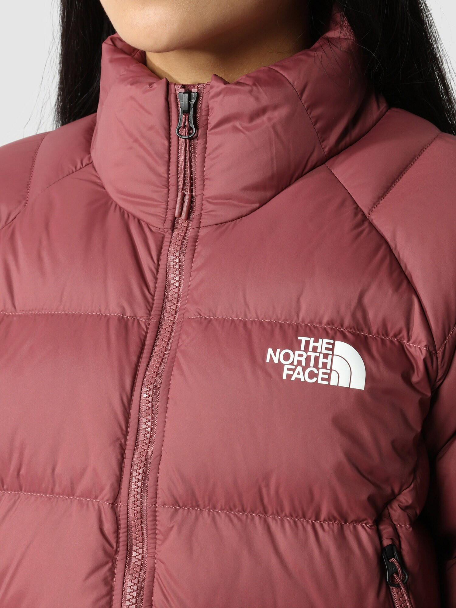 THE NORTH FACE Geacă outdoor 'Hyalite' roșu vin / alb - Pled.ro