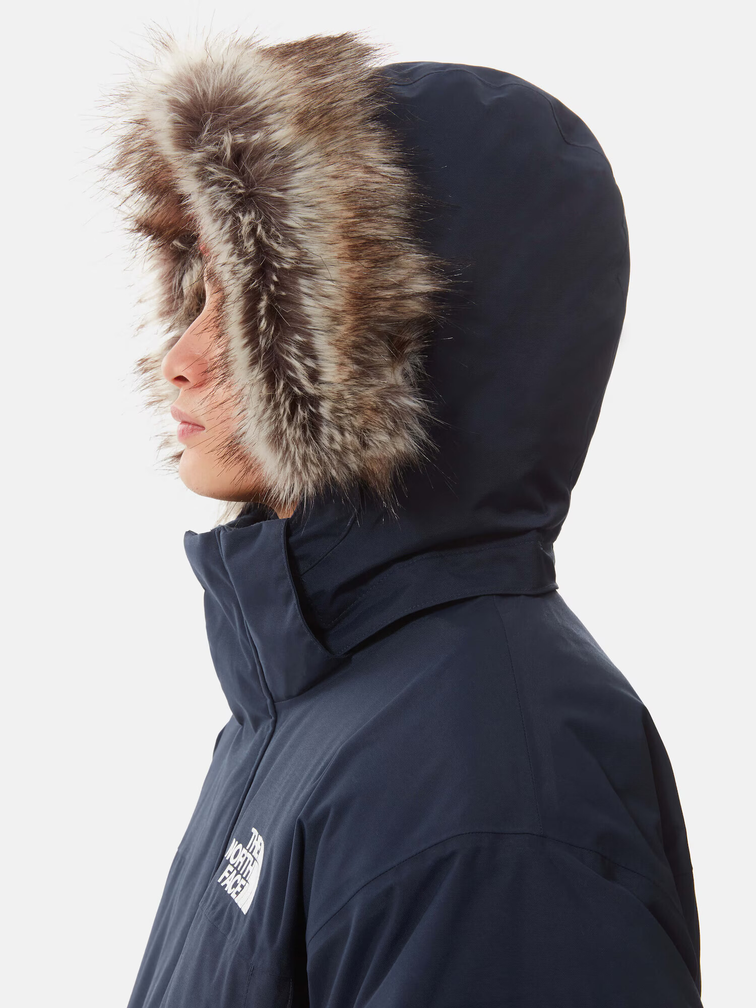 THE NORTH FACE Geacă outdoor 'McMurdo' bleumarin / alb - Pled.ro