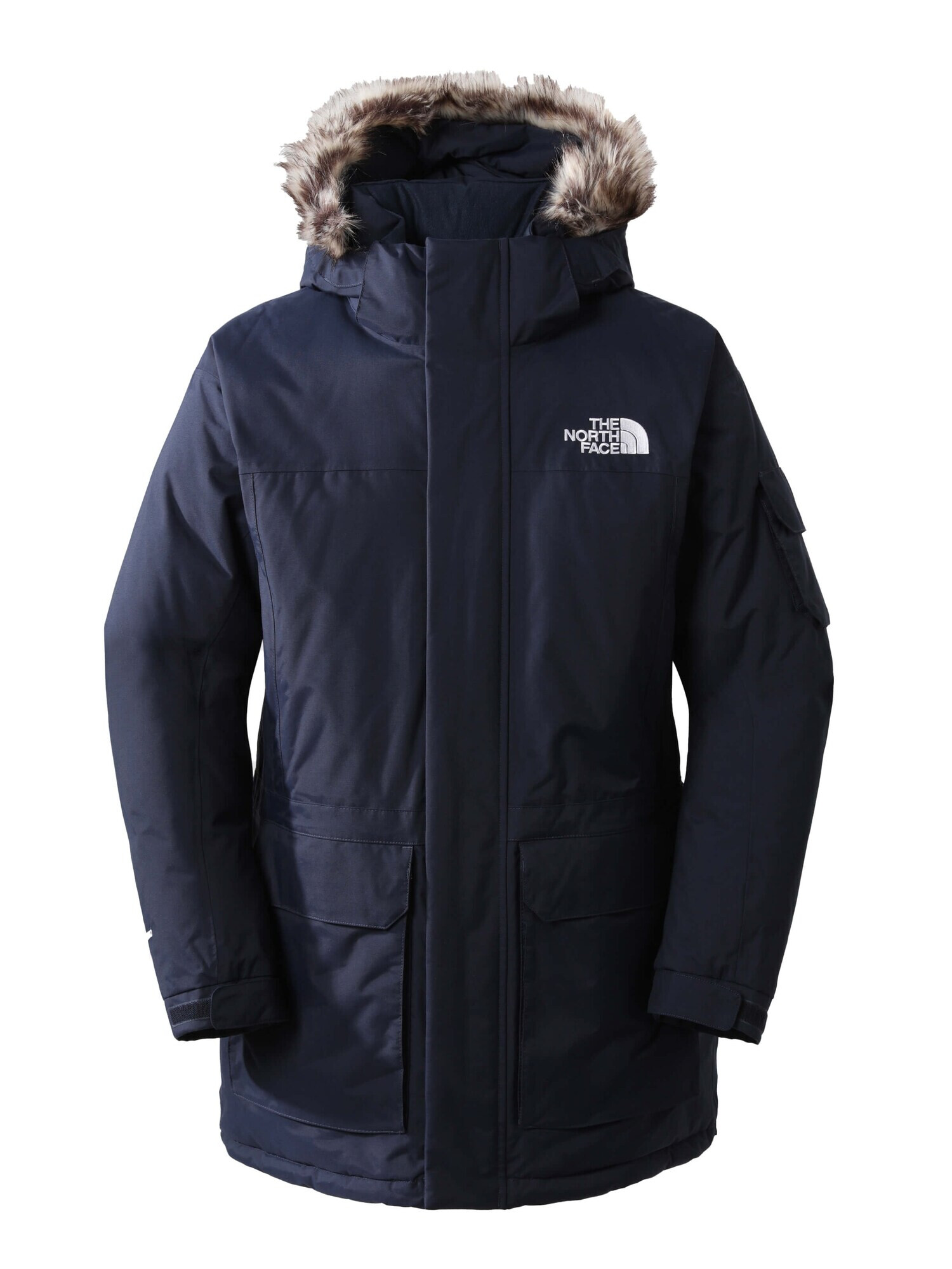 THE NORTH FACE Geacă outdoor 'McMurdo' bleumarin / alb - Pled.ro