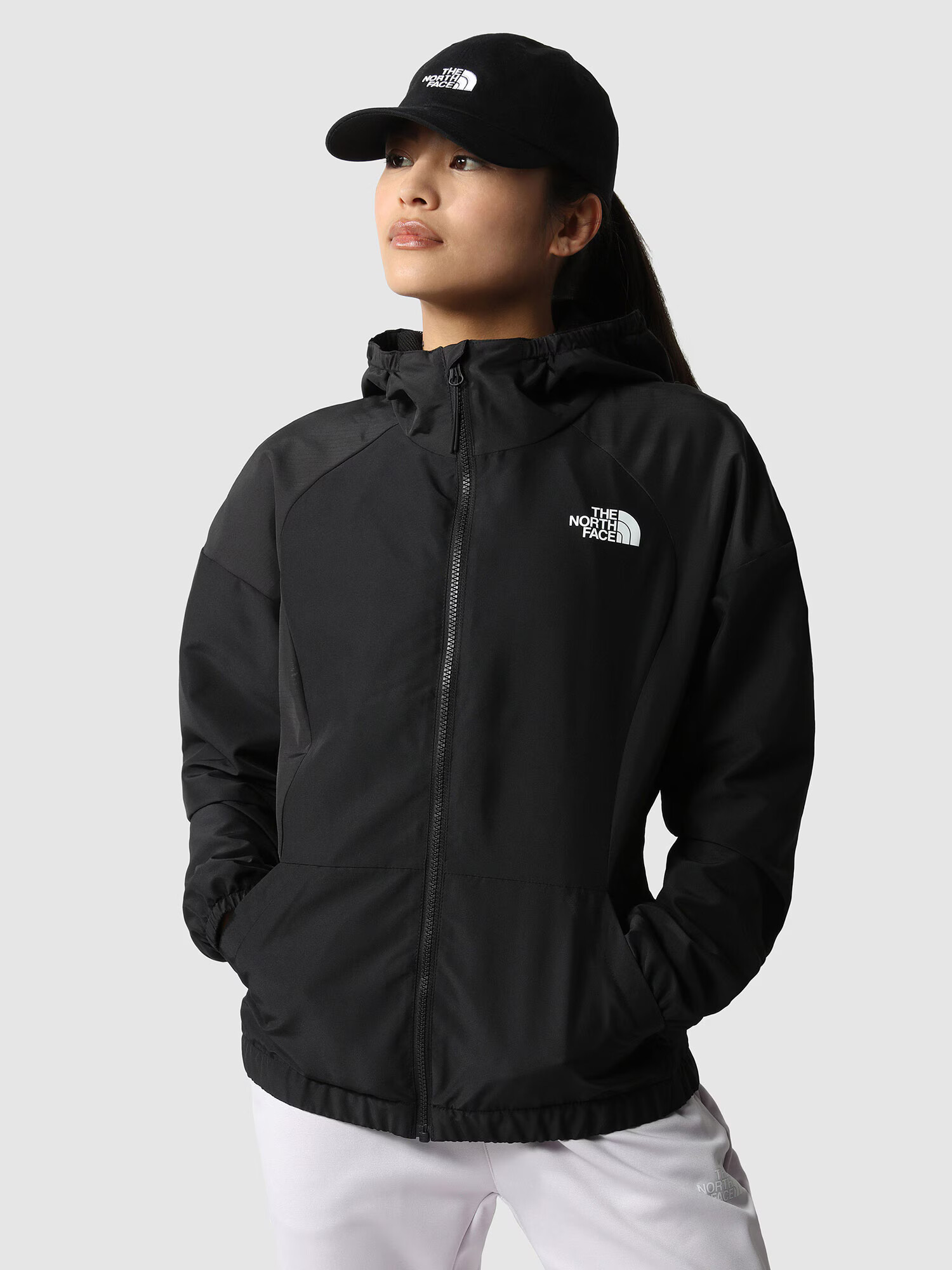 THE NORTH FACE Geacă outdoor negru / alb - Pled.ro