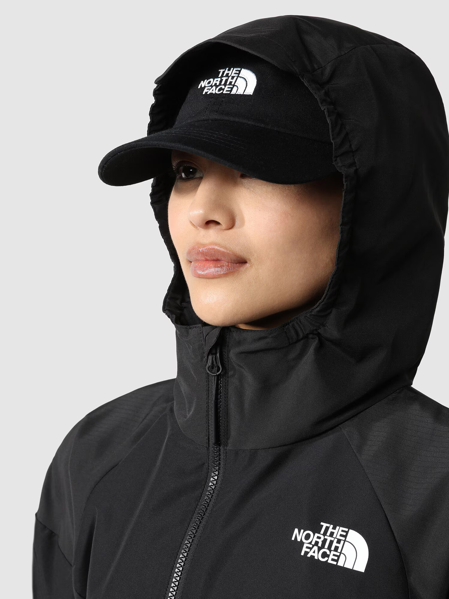 THE NORTH FACE Geacă outdoor negru / alb - Pled.ro