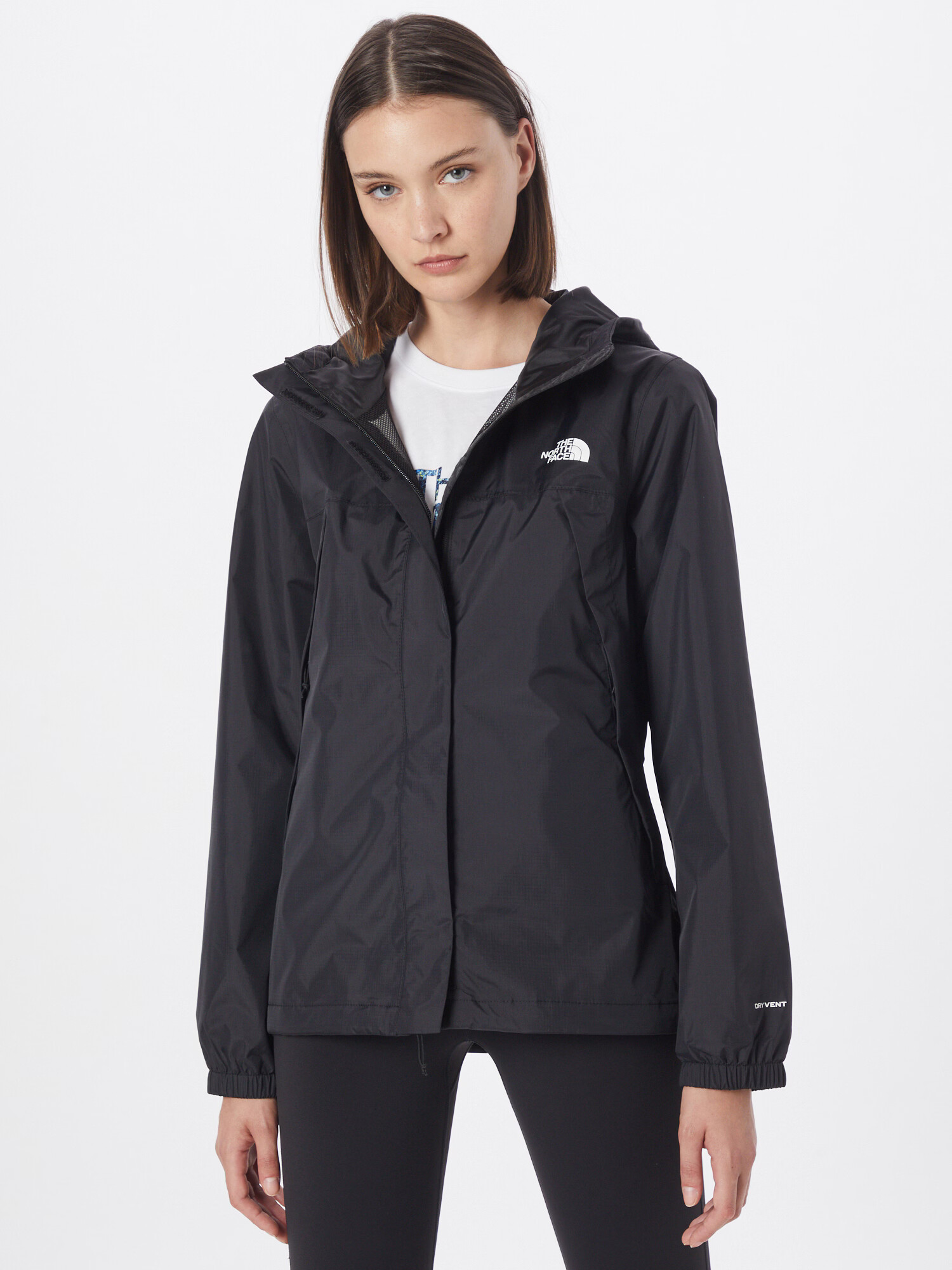 THE NORTH FACE Geacă outdoor 'Antora' negru / alb - Pled.ro