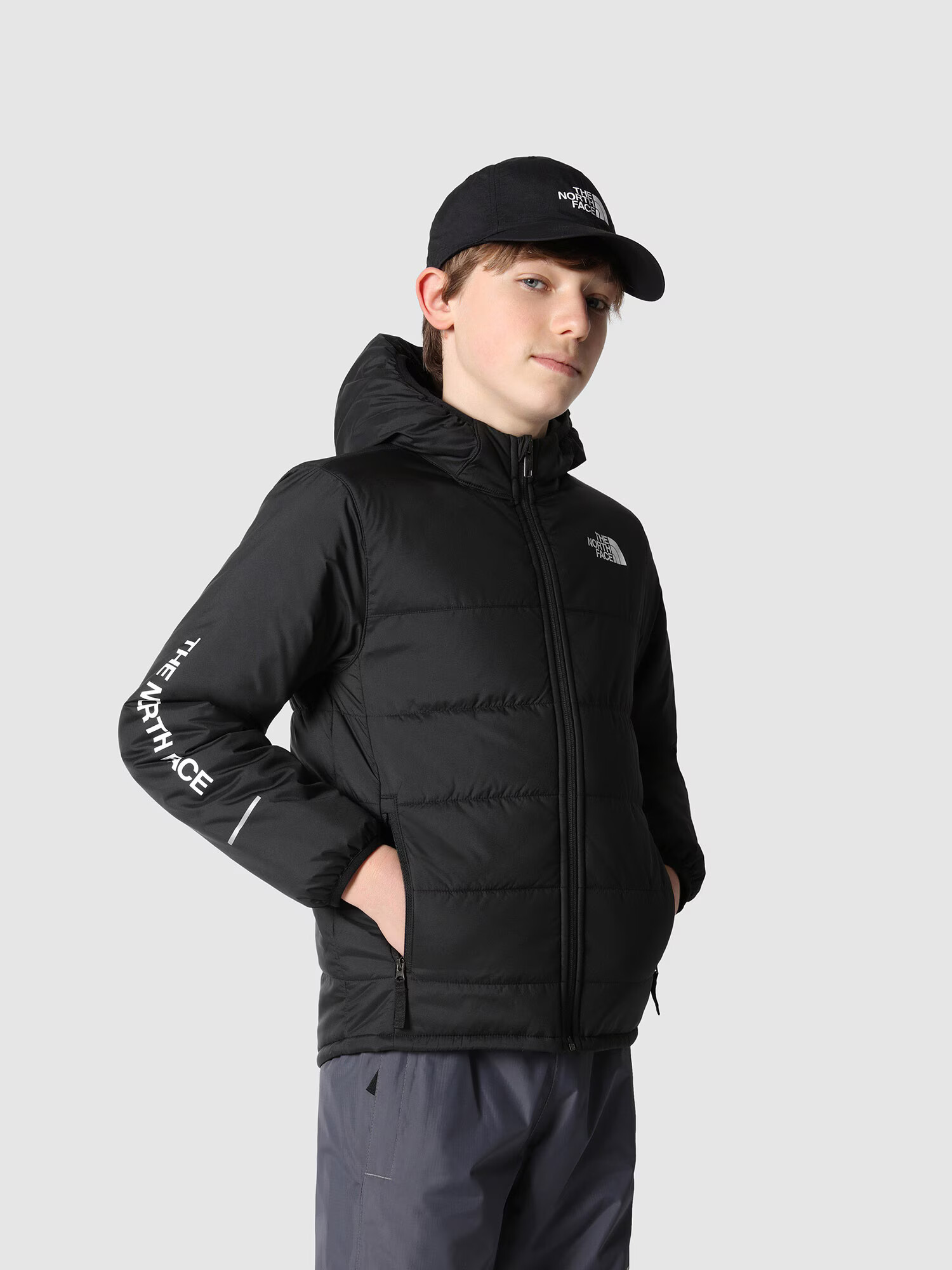 THE NORTH FACE Geacă outdoor 'Never Stop' negru / alb - Pled.ro