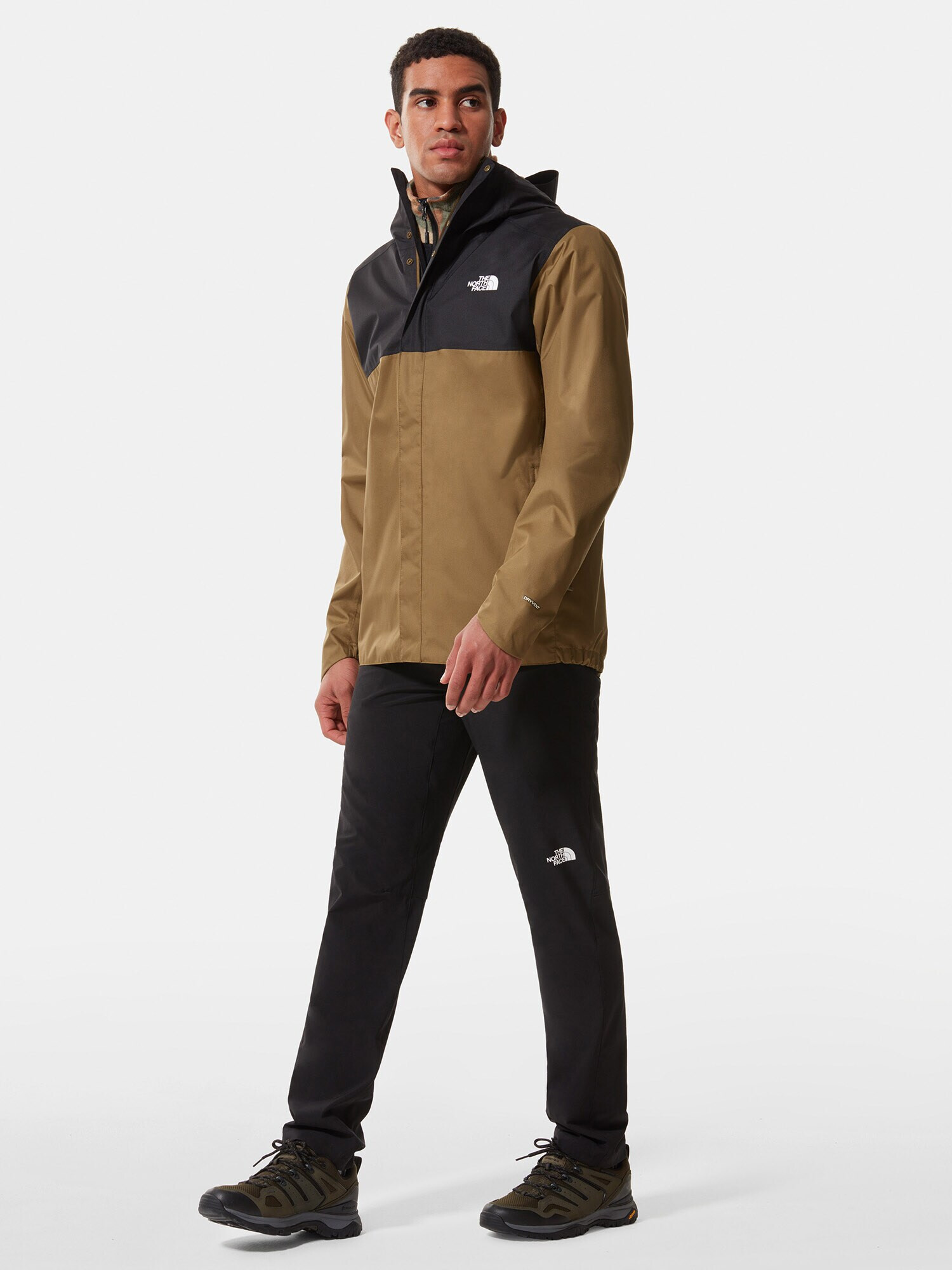 THE NORTH FACE Geacă outdoor 'QUEST' oliv / negru / alb - Pled.ro