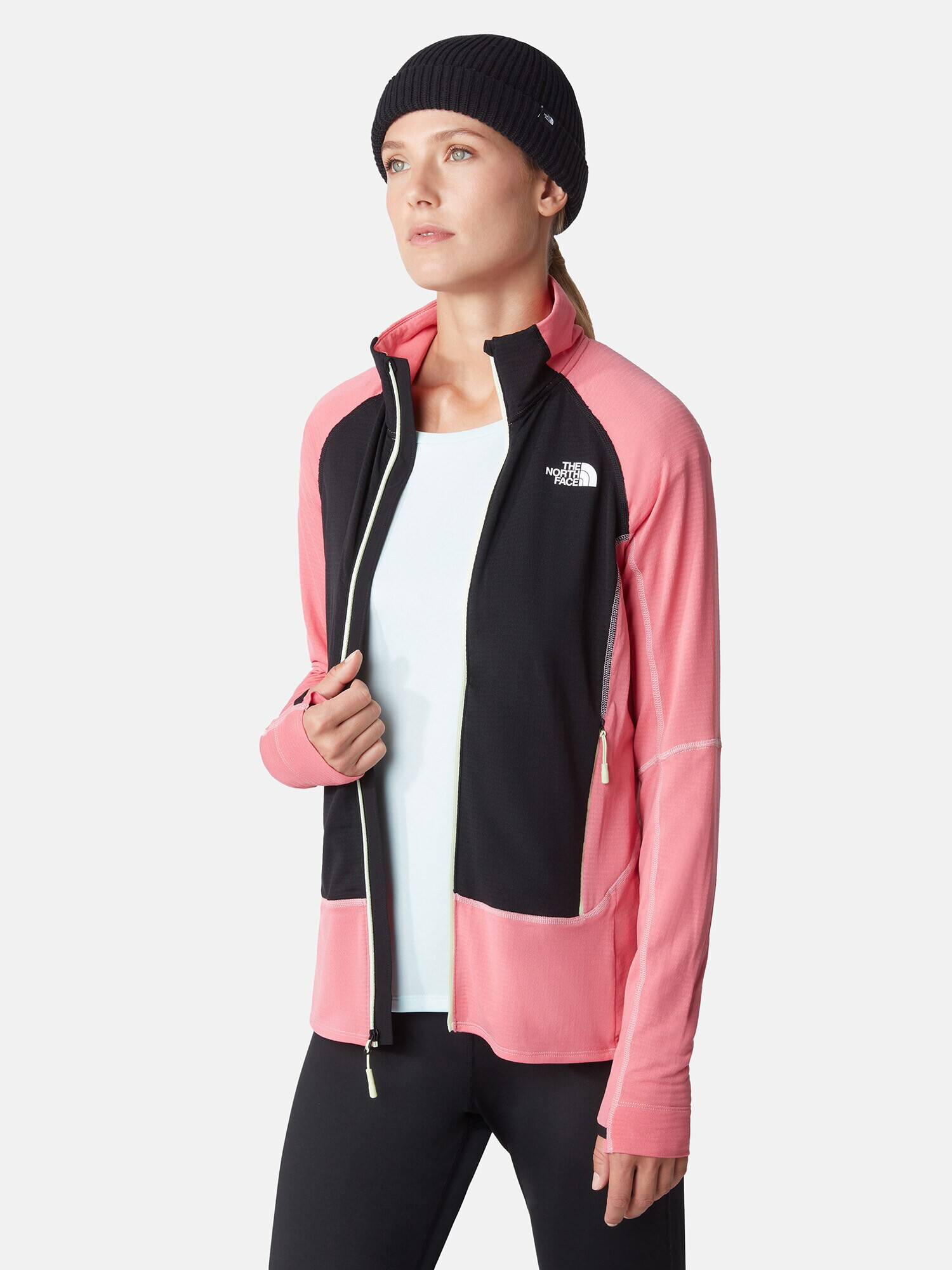 THE NORTH FACE Geacă outdoor roz pal / negru / alb - Pled.ro