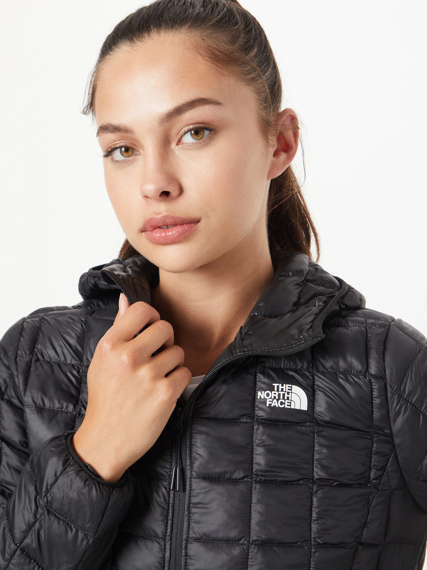 THE NORTH FACE Geacă outdoor 'THERMOBALL ECO' negru / alb - Pled.ro