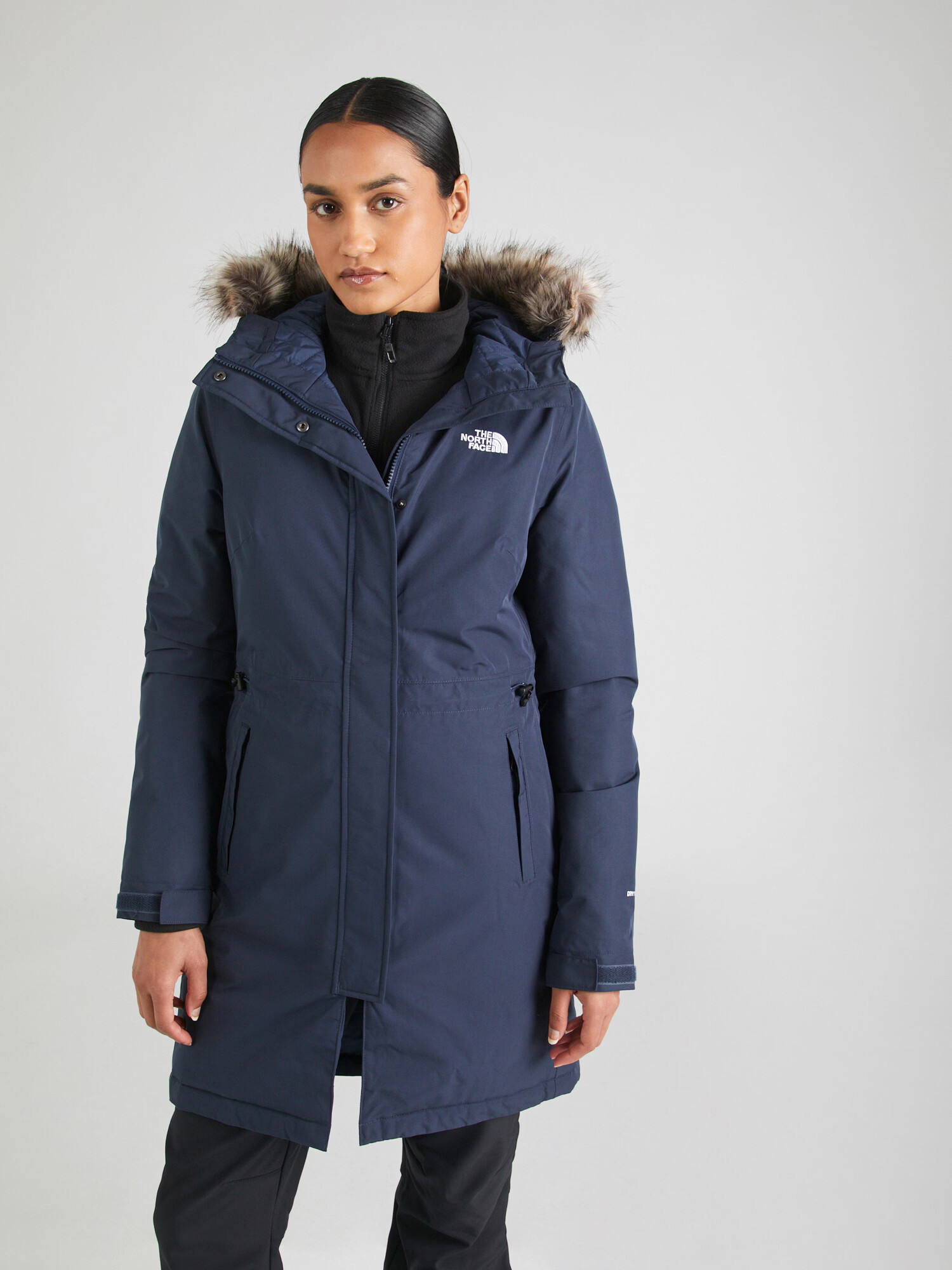 THE NORTH FACE Geacă outdoor 'ZANECK' bleumarin / alb murdar - Pled.ro