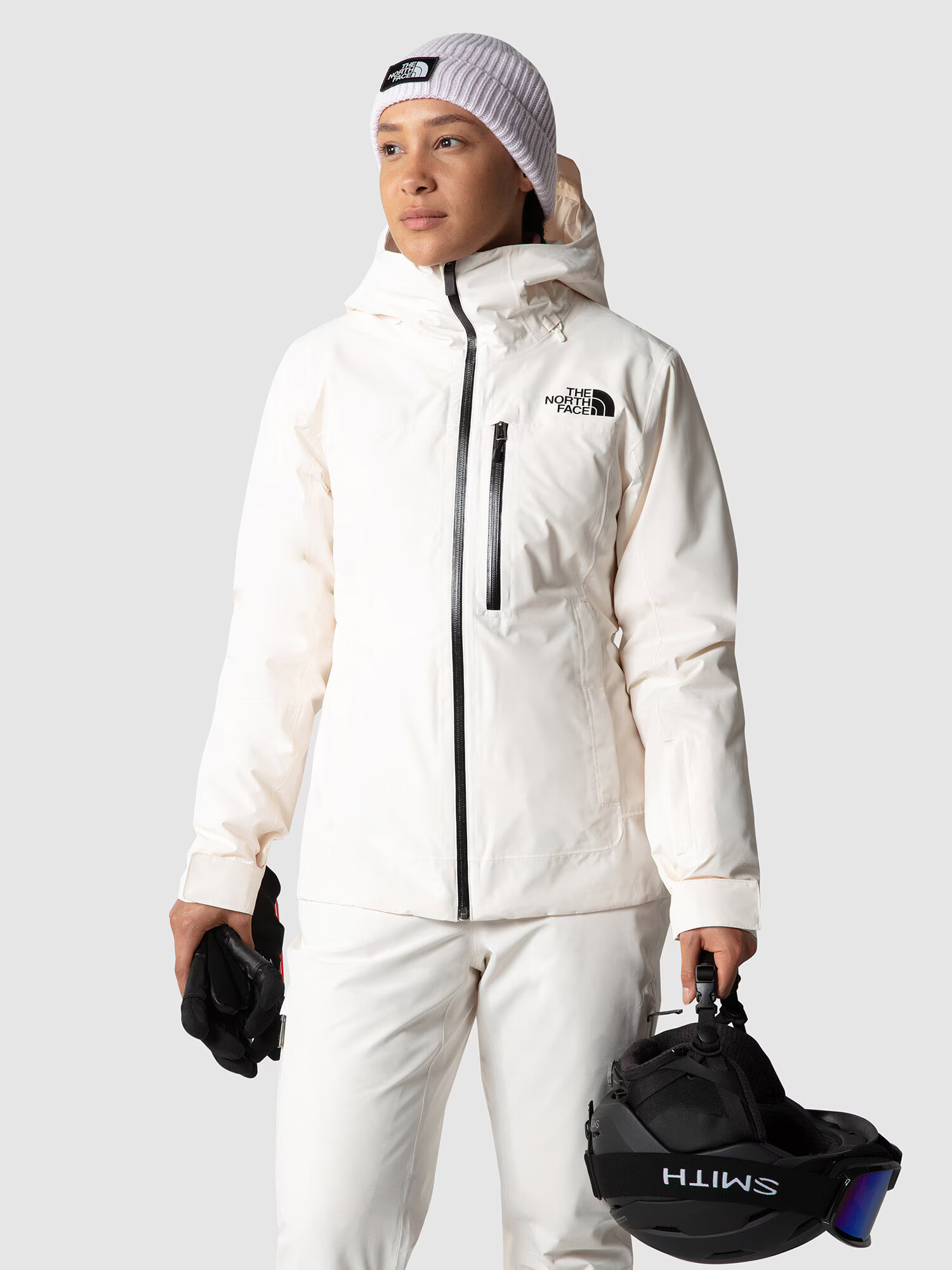 THE NORTH FACE Geacă sport 'DESCENDIT' negru / alb - Pled.ro