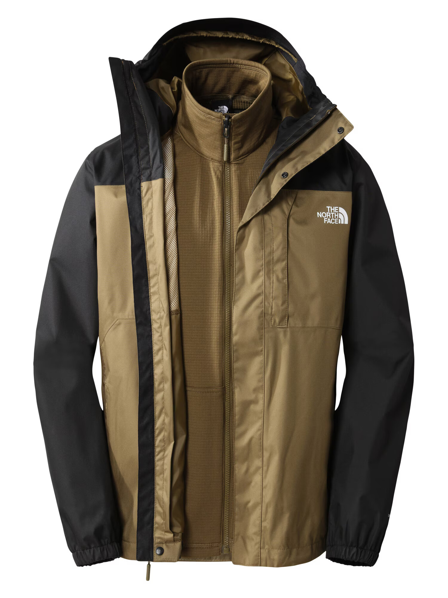 THE NORTH FACE Geacă sport oliv / negru / alb - Pled.ro