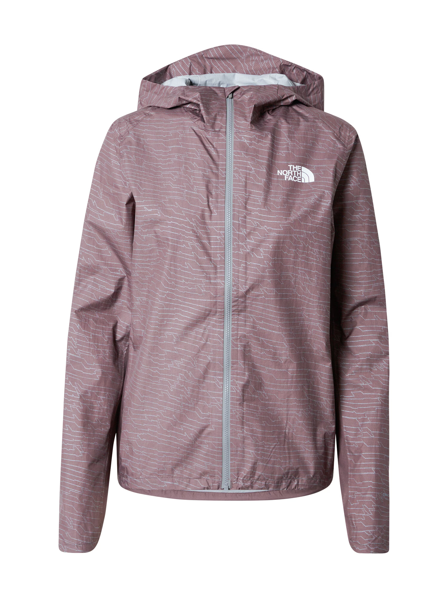 THE NORTH FACE Geacă sport 'Print First' gri / lila - Pled.ro