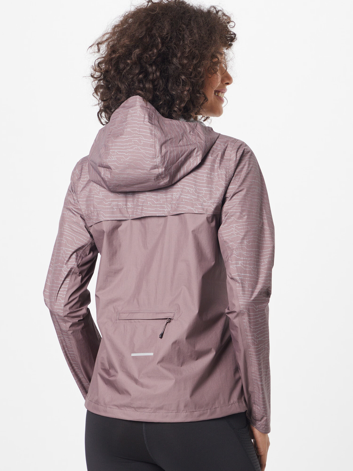 THE NORTH FACE Geacă sport 'Print First' gri / lila - Pled.ro