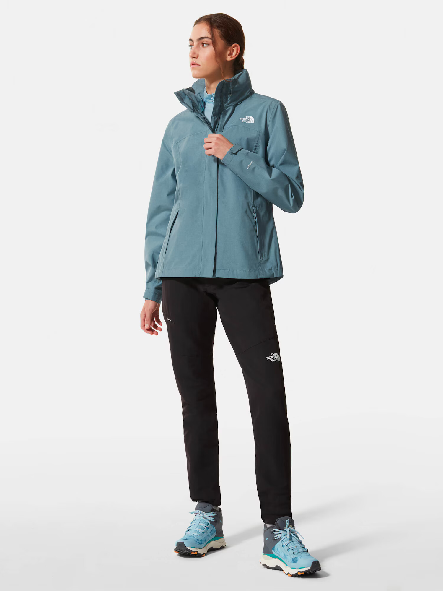 THE NORTH FACE Geacă sport 'Sangro' albastru deschis / alb - Pled.ro