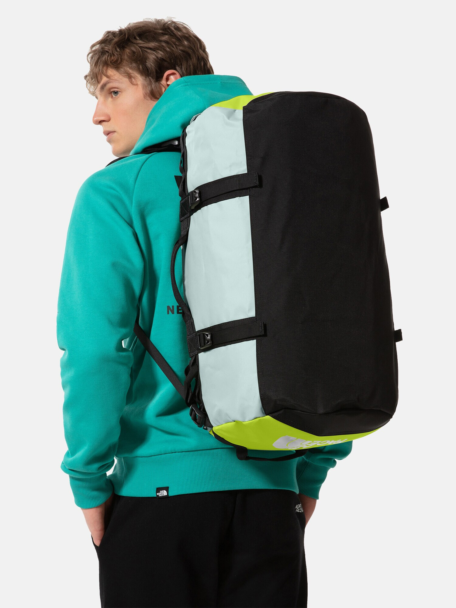 THE NORTH FACE Geantă sport 'Base Camp' albastru / verde / negru - Pled.ro