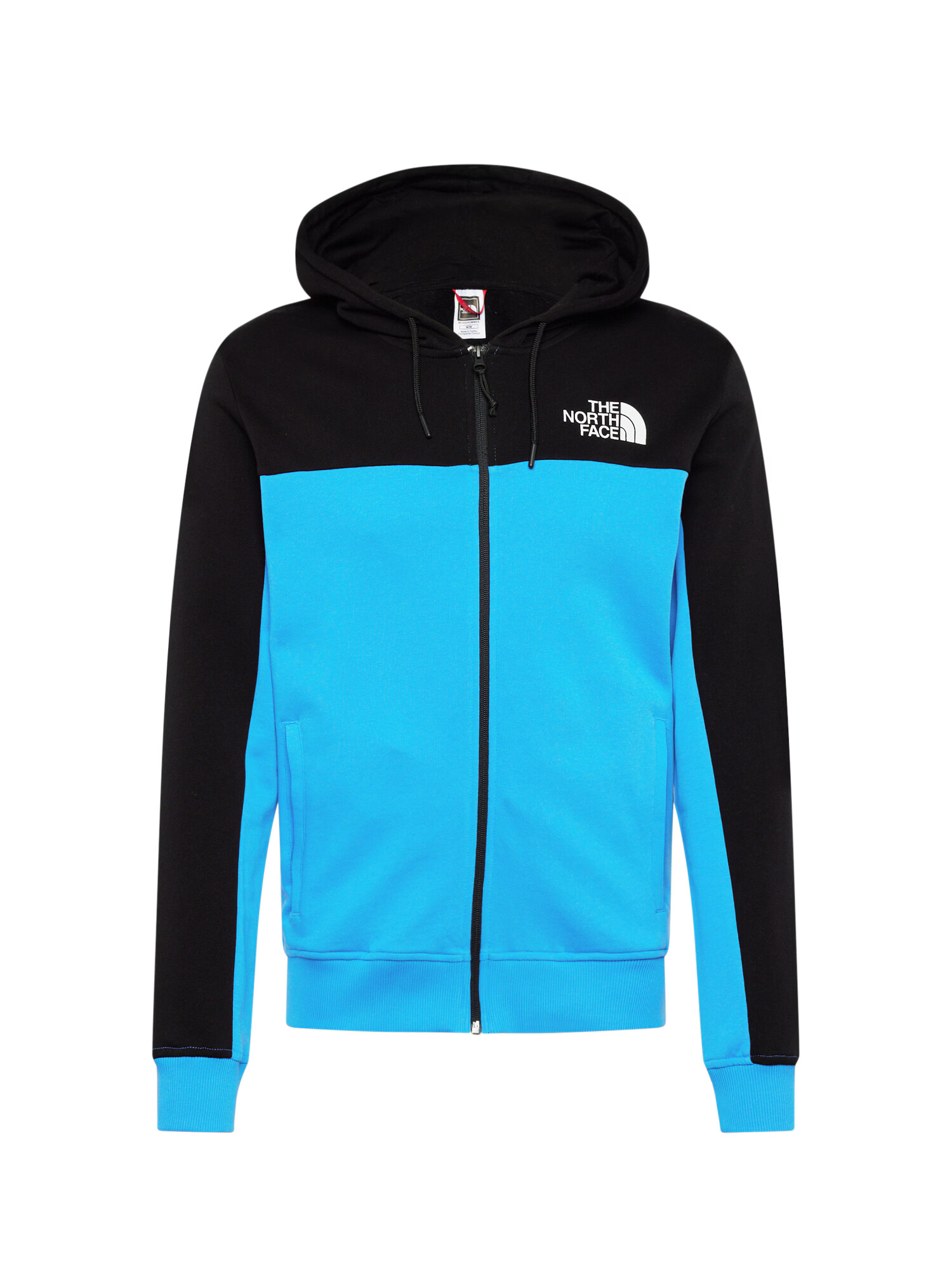 THE NORTH FACE Hanorac albastru deschis / negru / alb - Pled.ro