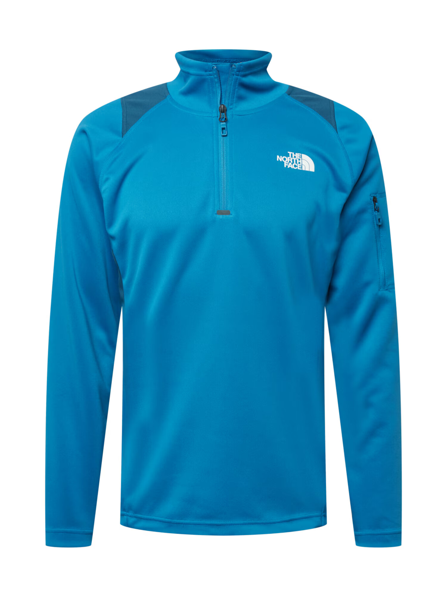 THE NORTH FACE Hanorac sport 'AO' azur / verde petrol / alb - Pled.ro