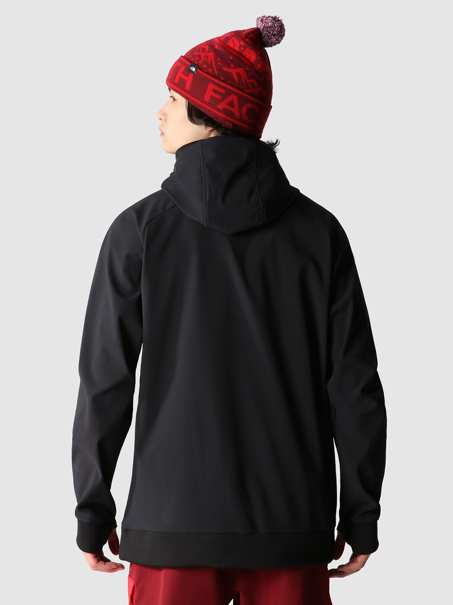 THE NORTH FACE Hanorac sport 'TEKNO' negru / alb - Pled.ro