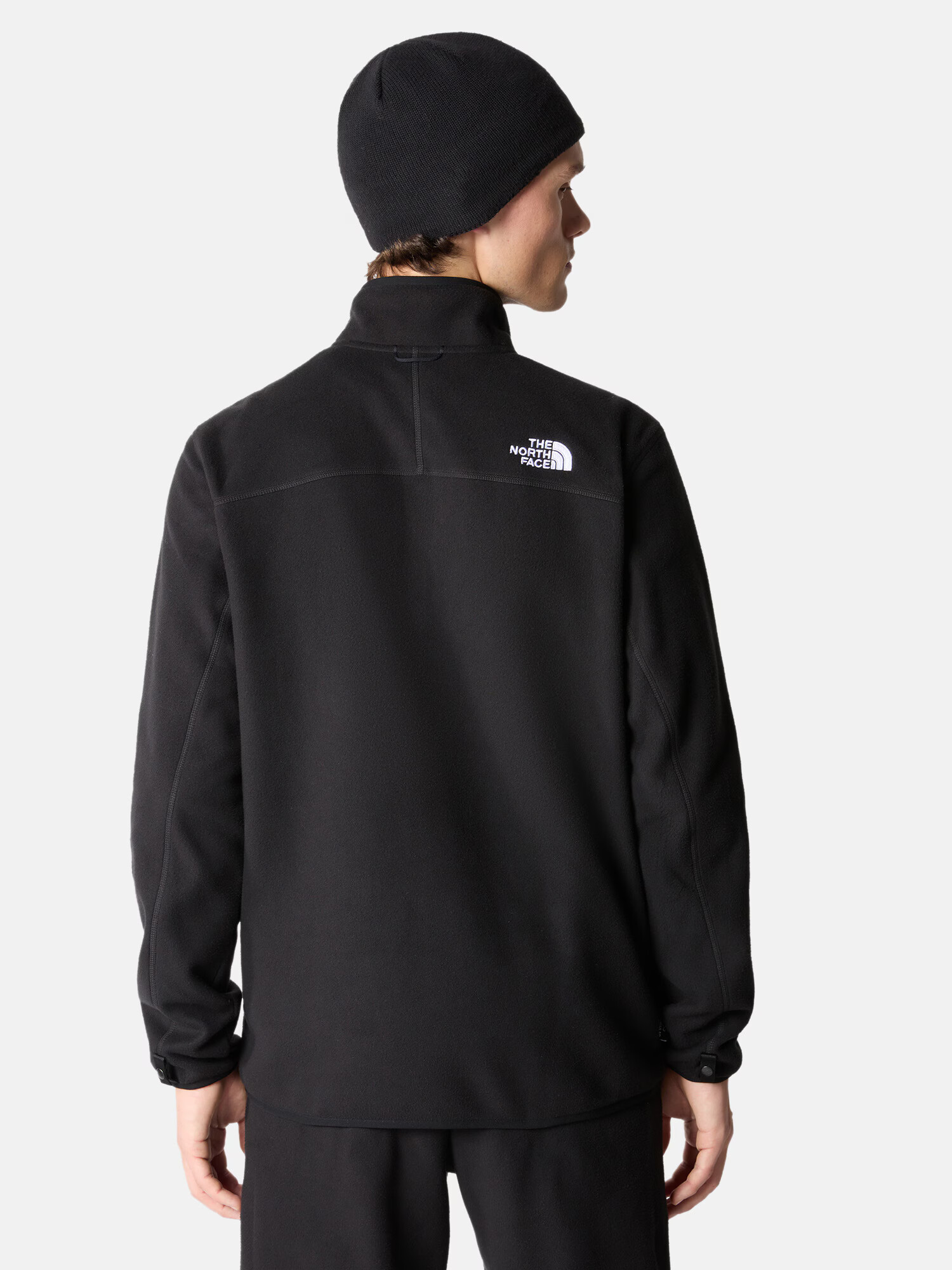 THE NORTH FACE Jachetă fleece funcțională '100 Glacier' negru / alb - Pled.ro