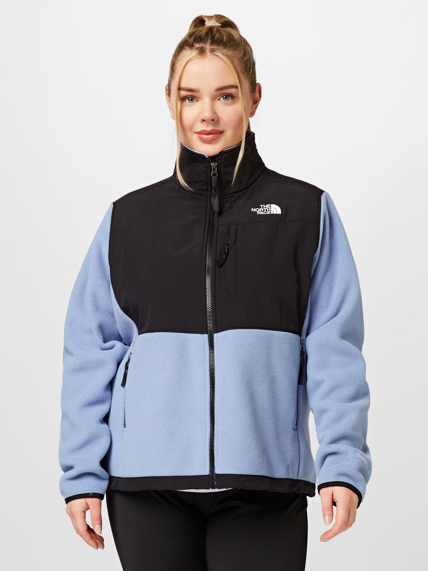 THE NORTH FACE Jachetă fleece 'Denali' albastru deschis / negru - Pled.ro