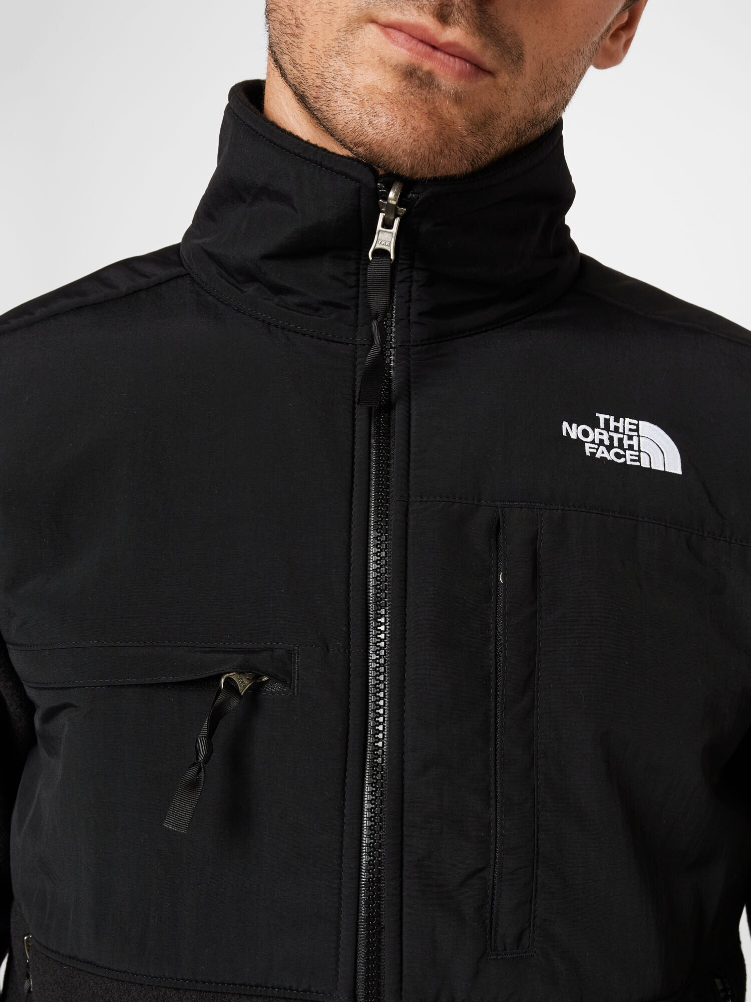 THE NORTH FACE Jachetă fleece funcțională 'Denali' negru / alb - Pled.ro