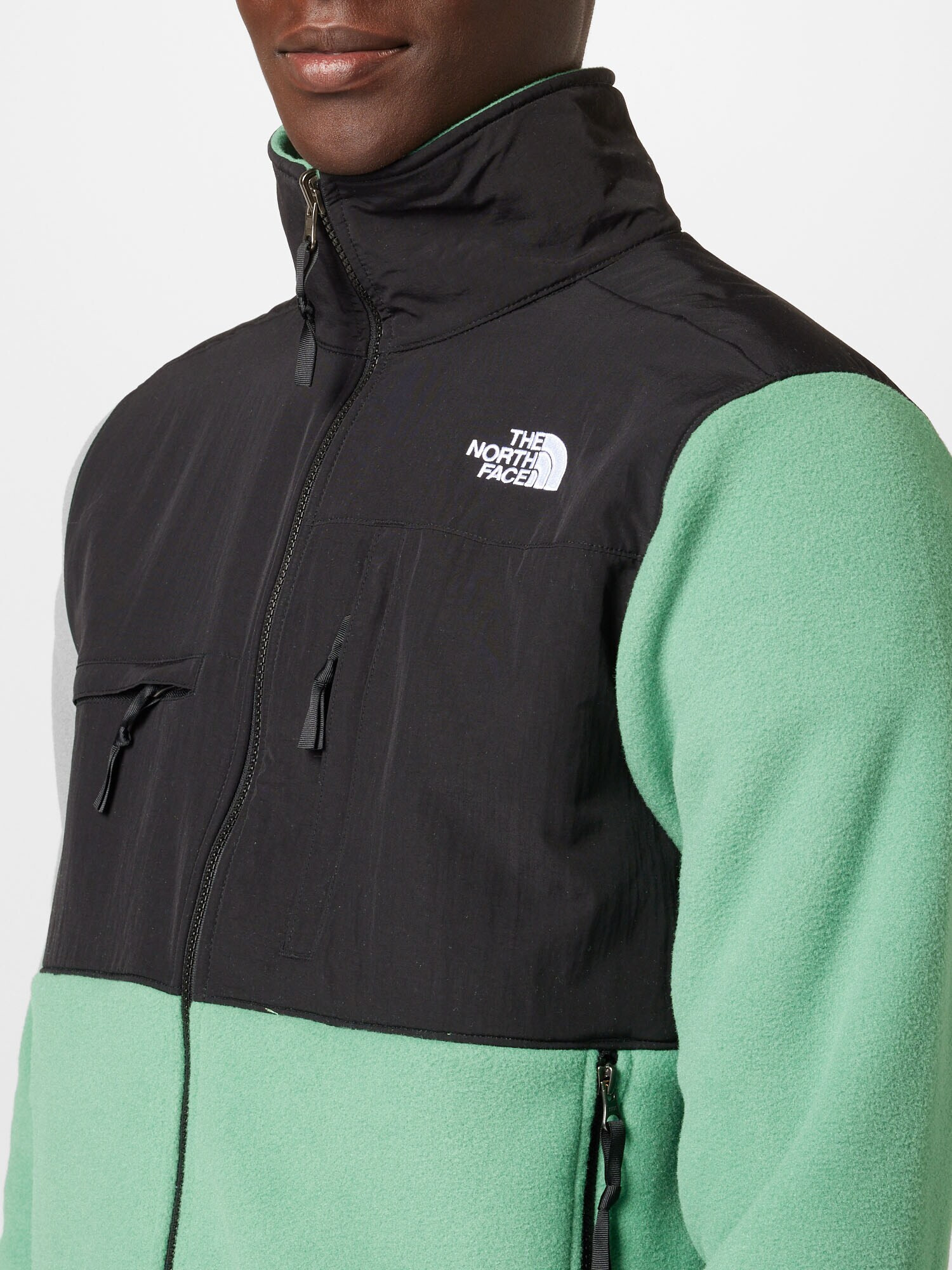 THE NORTH FACE Jachetă fleece 'Denali' verde mentă / negru / alb - Pled.ro