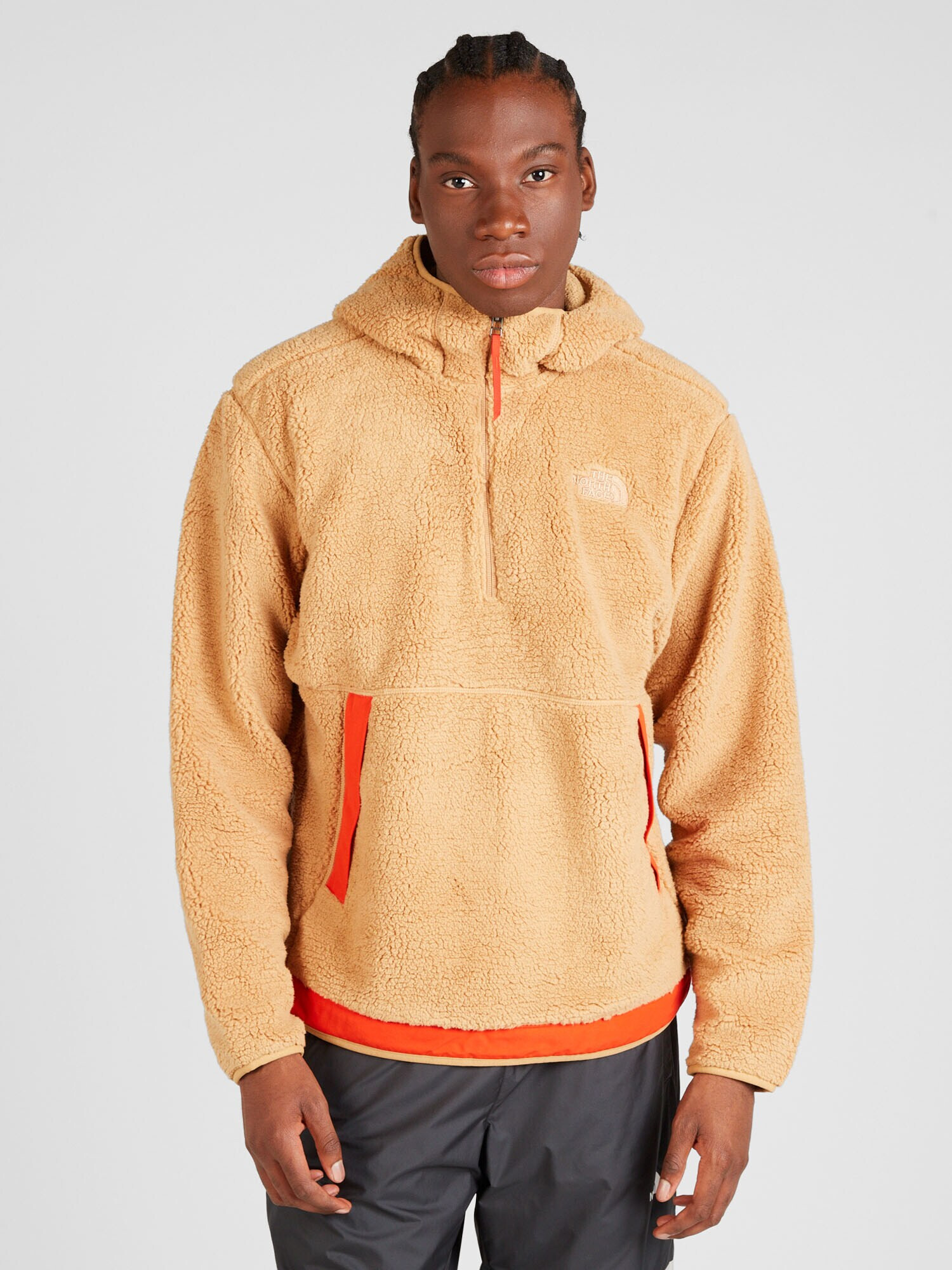 THE NORTH FACE Jachetă fleece funcțională 'CAMPSHIRE' bej / roșu - Pled.ro