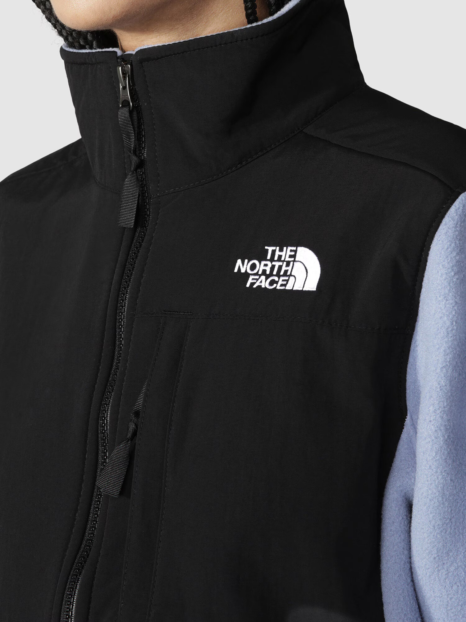 THE NORTH FACE Jachetă fleece 'Denali' albastru pastel / negru / alb - Pled.ro