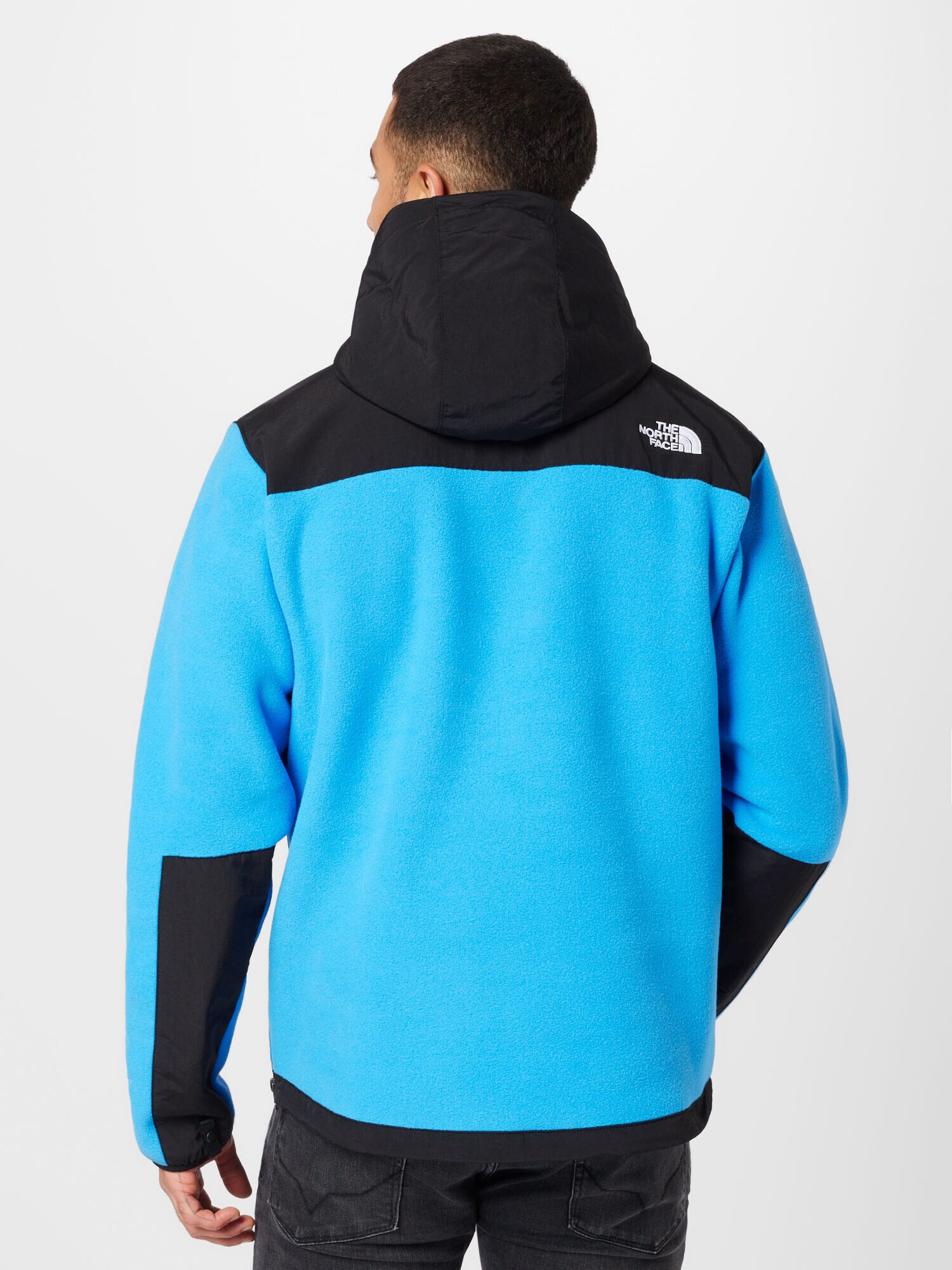 THE NORTH FACE Jachetă fleece funcțională 'DENALI' azur / negru / alb - Pled.ro