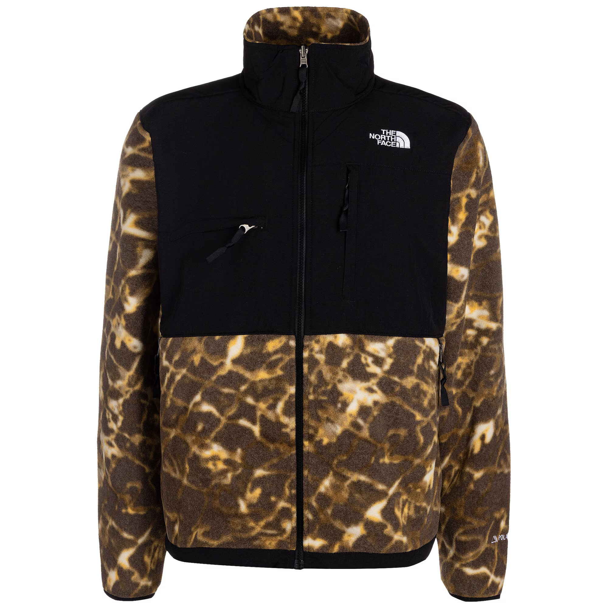 THE NORTH FACE Jachetă fleece 'Denali' maro / negru - Pled.ro