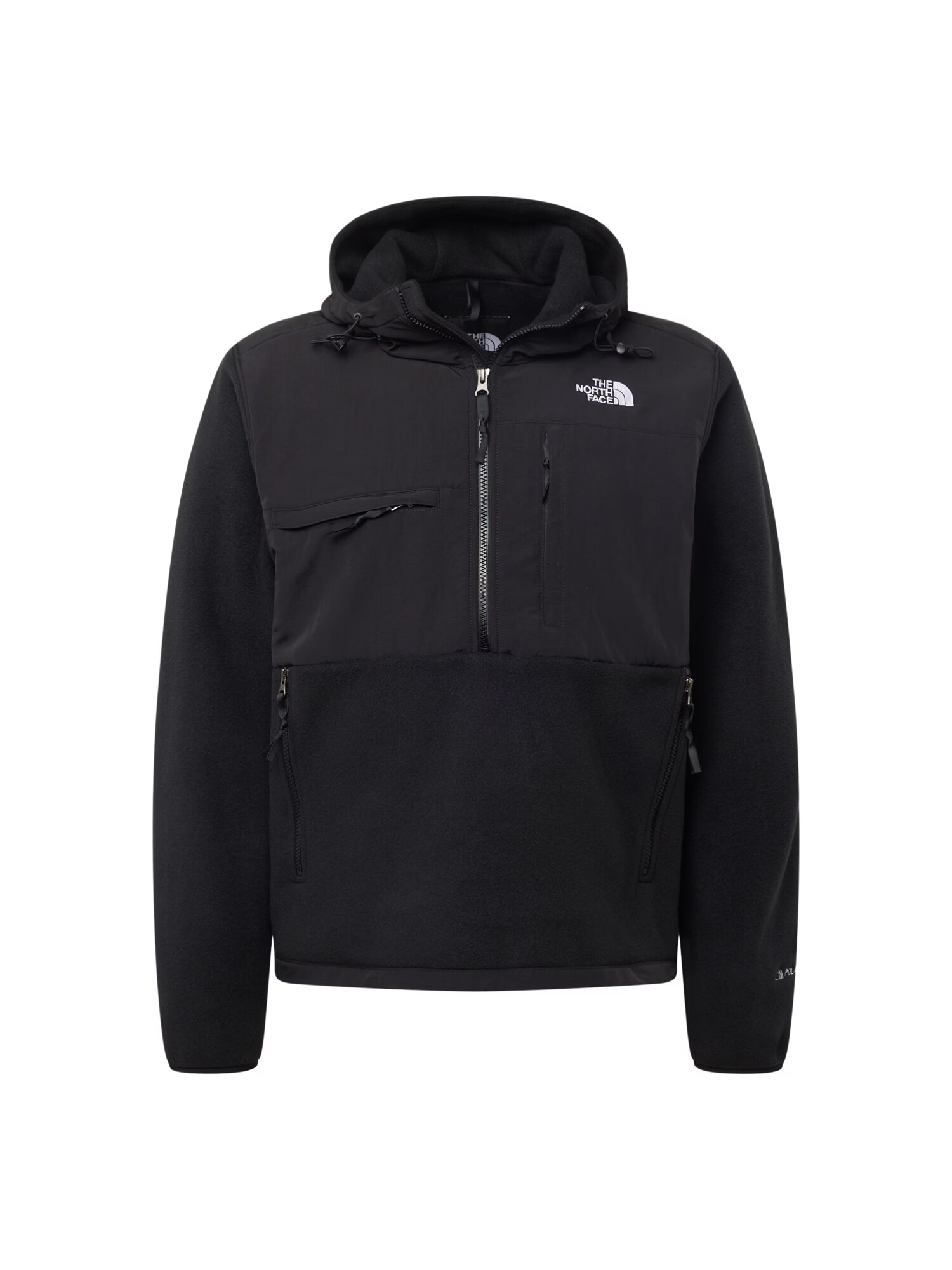 THE NORTH FACE Pulover 'Denali' negru / alb - Pled.ro