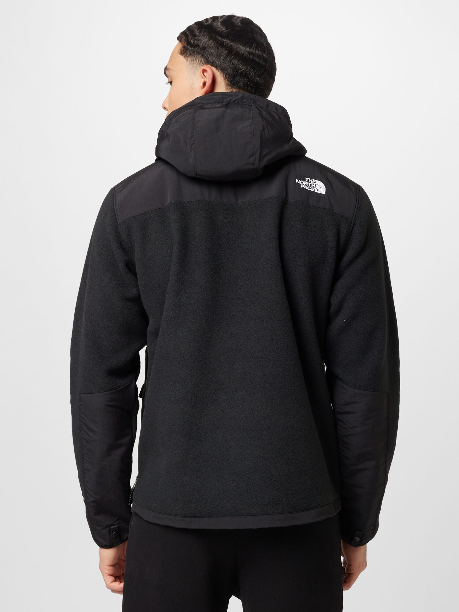 THE NORTH FACE Pulover 'Denali' negru / alb - Pled.ro