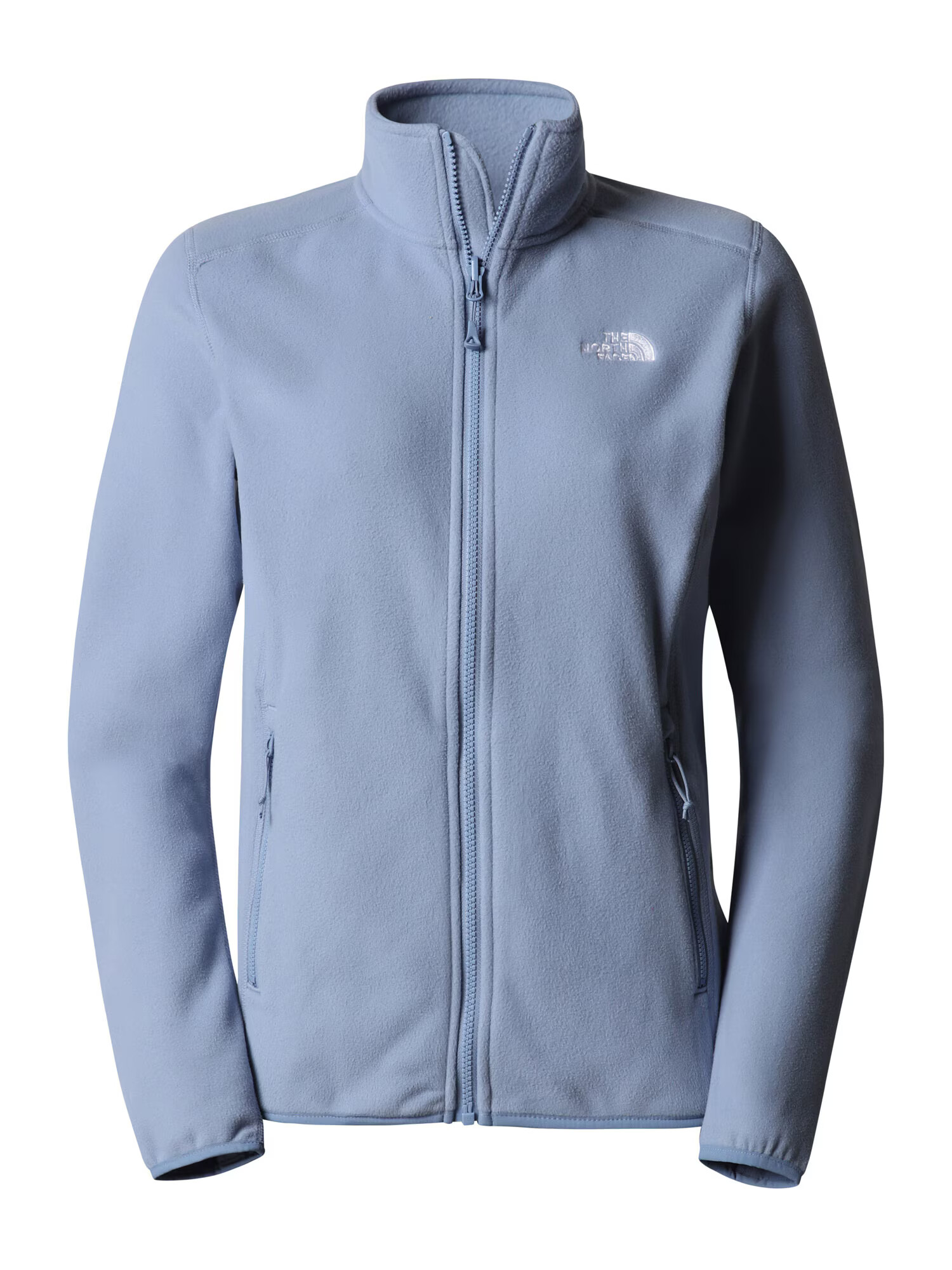 THE NORTH FACE Jachetă fleece funcțională 'GLACIER' albastru fumuriu / alb - Pled.ro