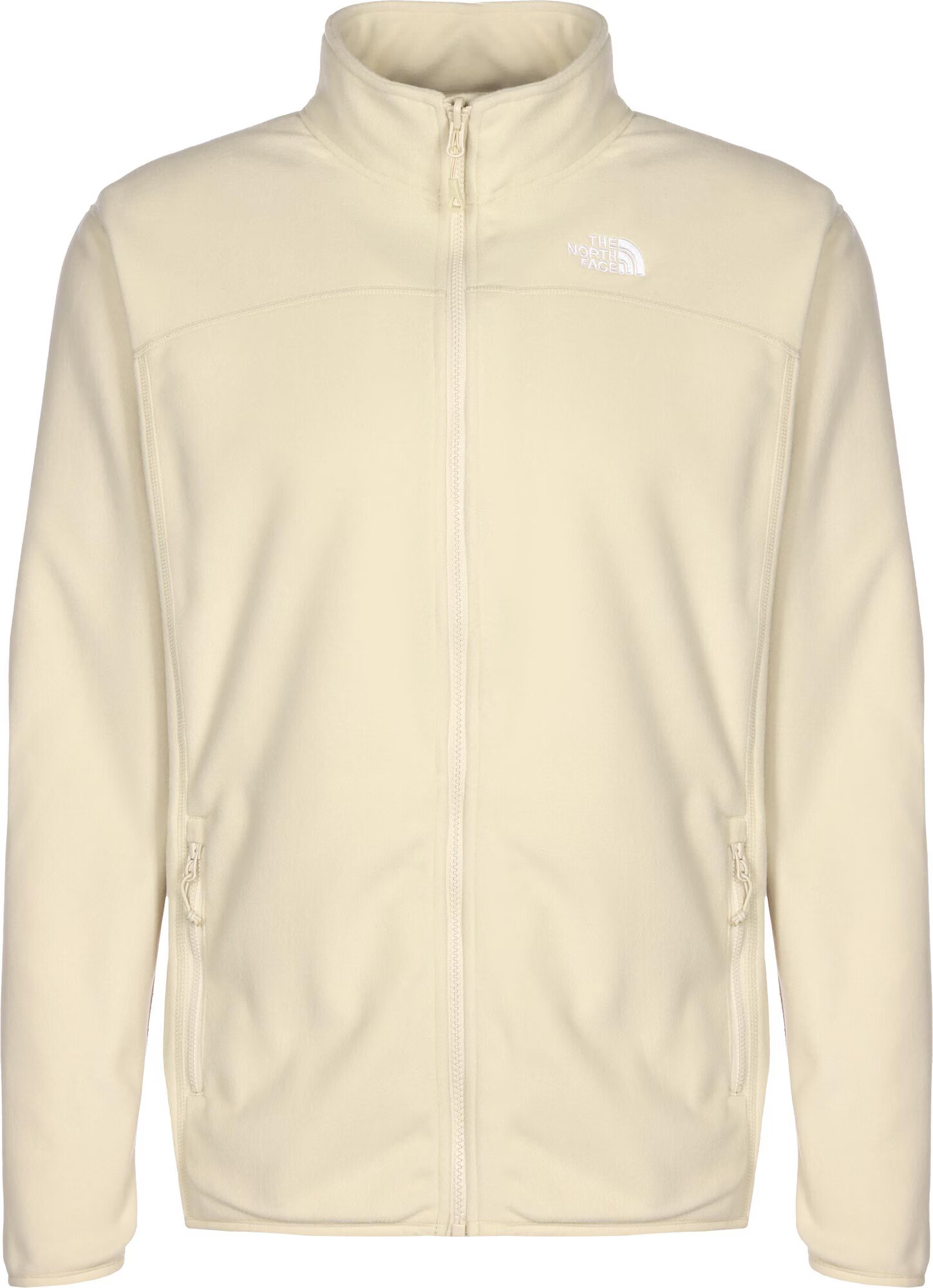 THE NORTH FACE Jachetă fleece funcțională 'Glacier' crem / alb - Pled.ro