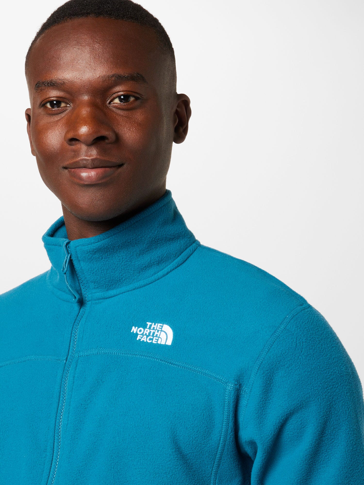 THE NORTH FACE Jachetă fleece funcțională 'GLACIER' cyan - Pled.ro