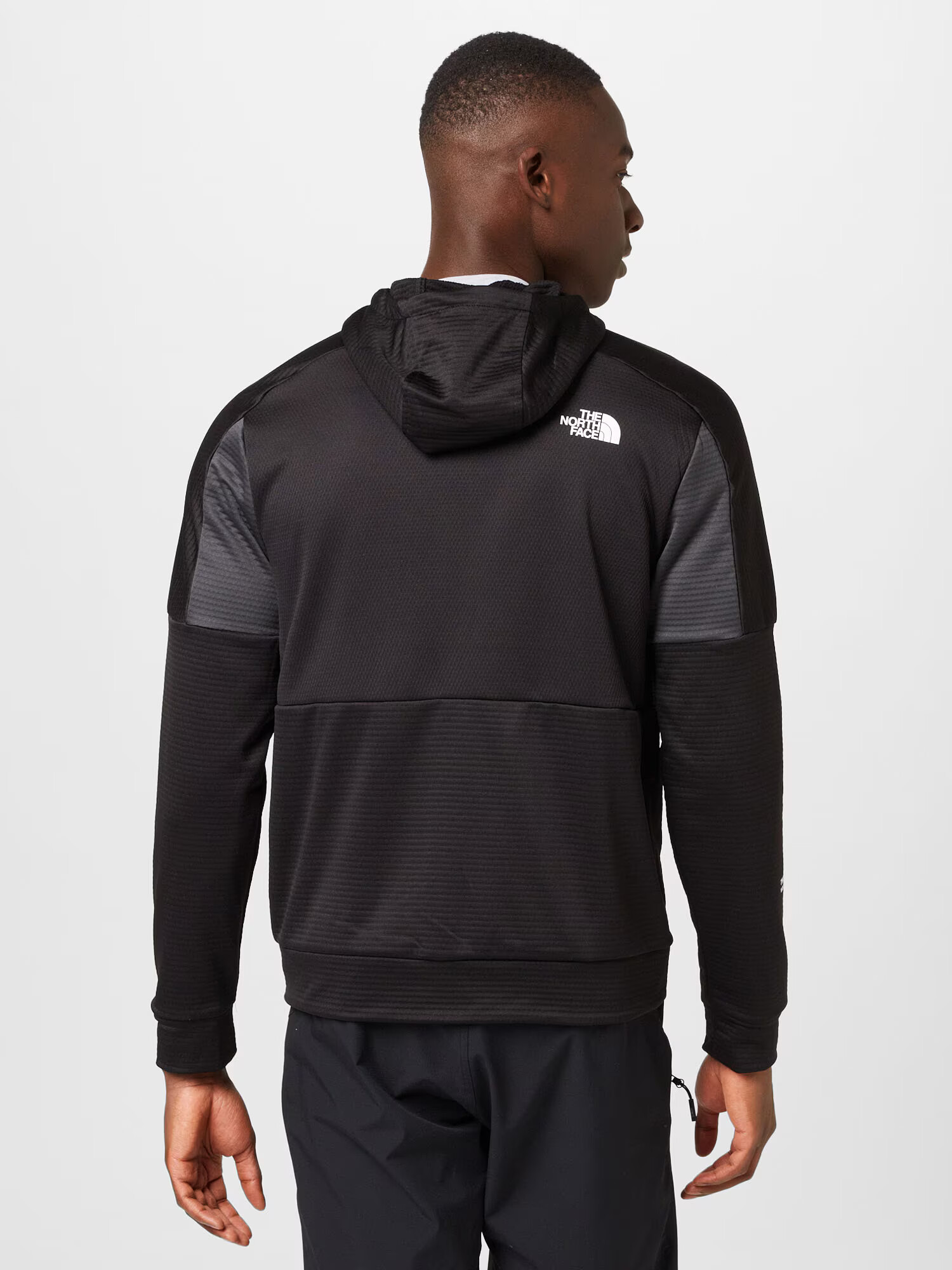 THE NORTH FACE Jachetă fleece funcțională gri / negru / alb - Pled.ro