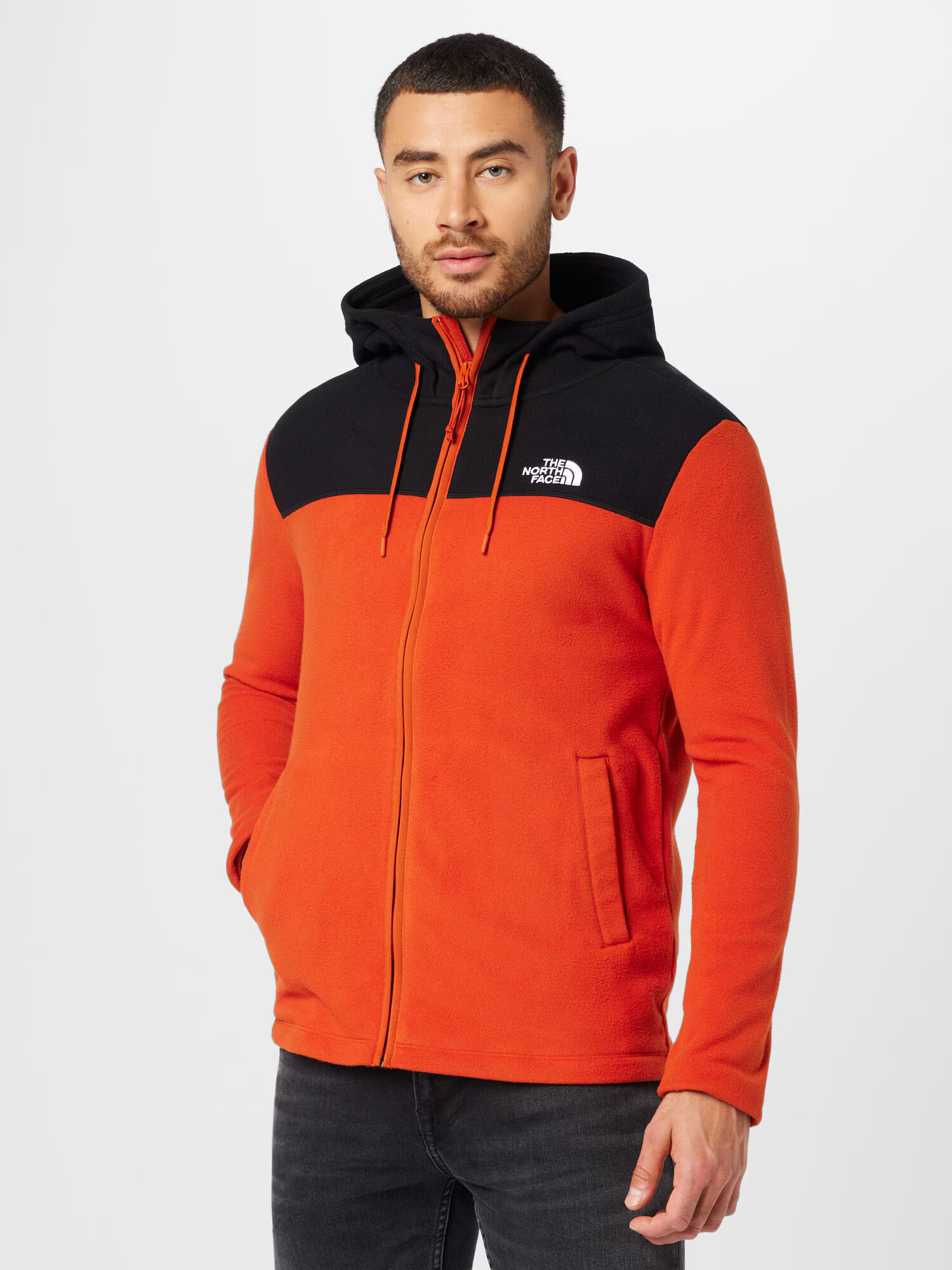 THE NORTH FACE Jachetă fleece funcțională 'Homesafe' bronz / negru / alb - Pled.ro