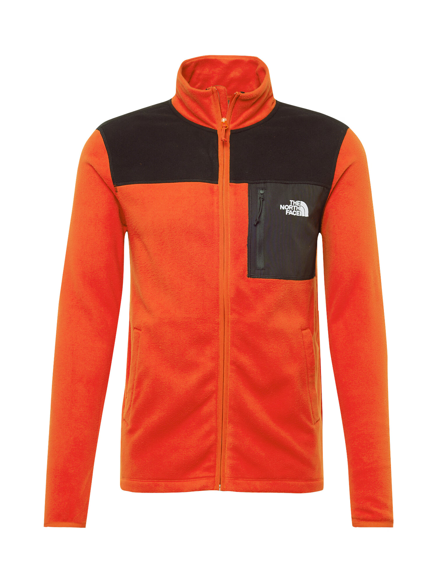 THE NORTH FACE Jachetă fleece funcțională 'HOMESAFE' roșu ruginiu / negru / alb - Pled.ro