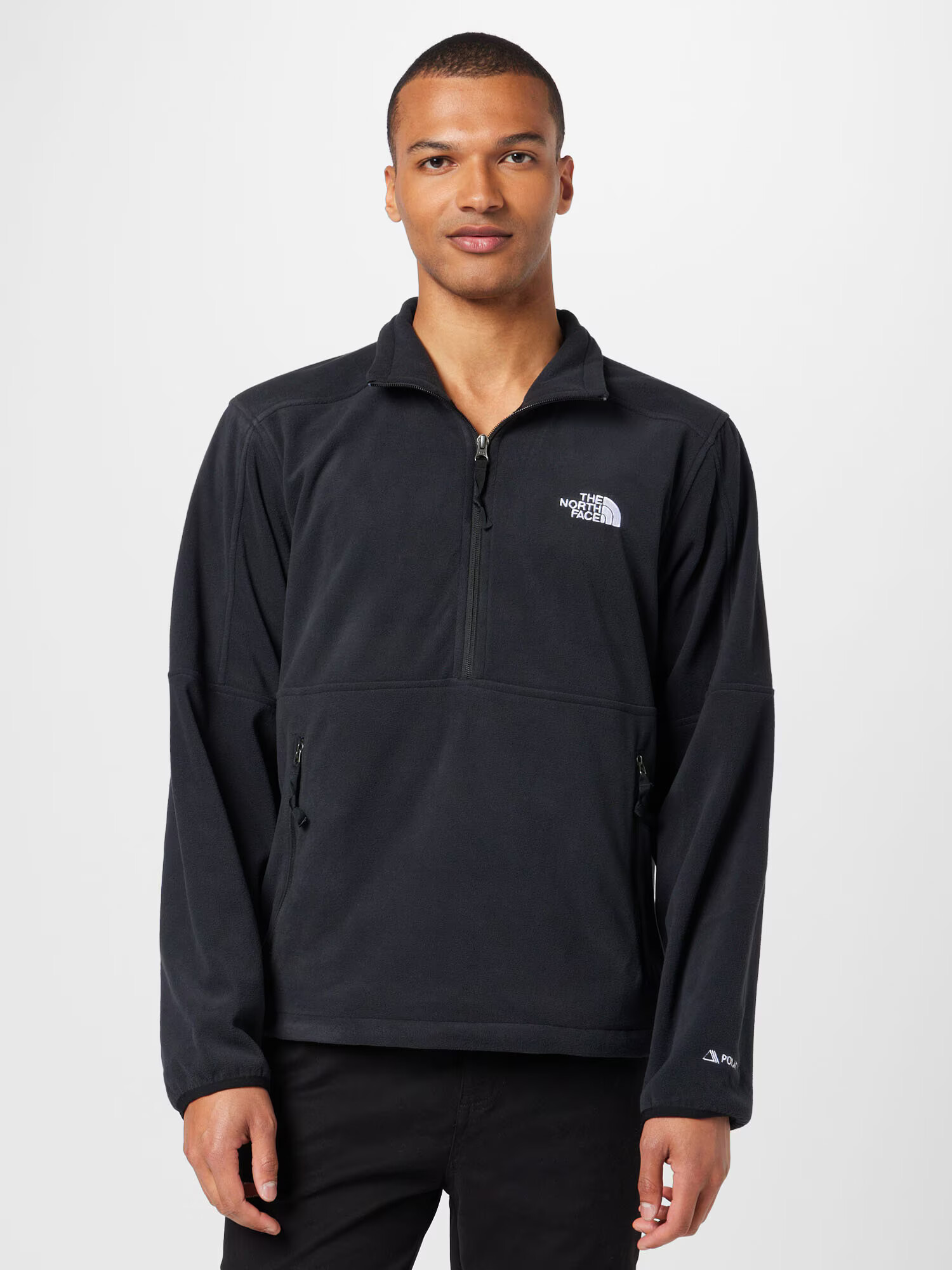 THE NORTH FACE Jachetă fleece funcțională negru / alb - Pled.ro