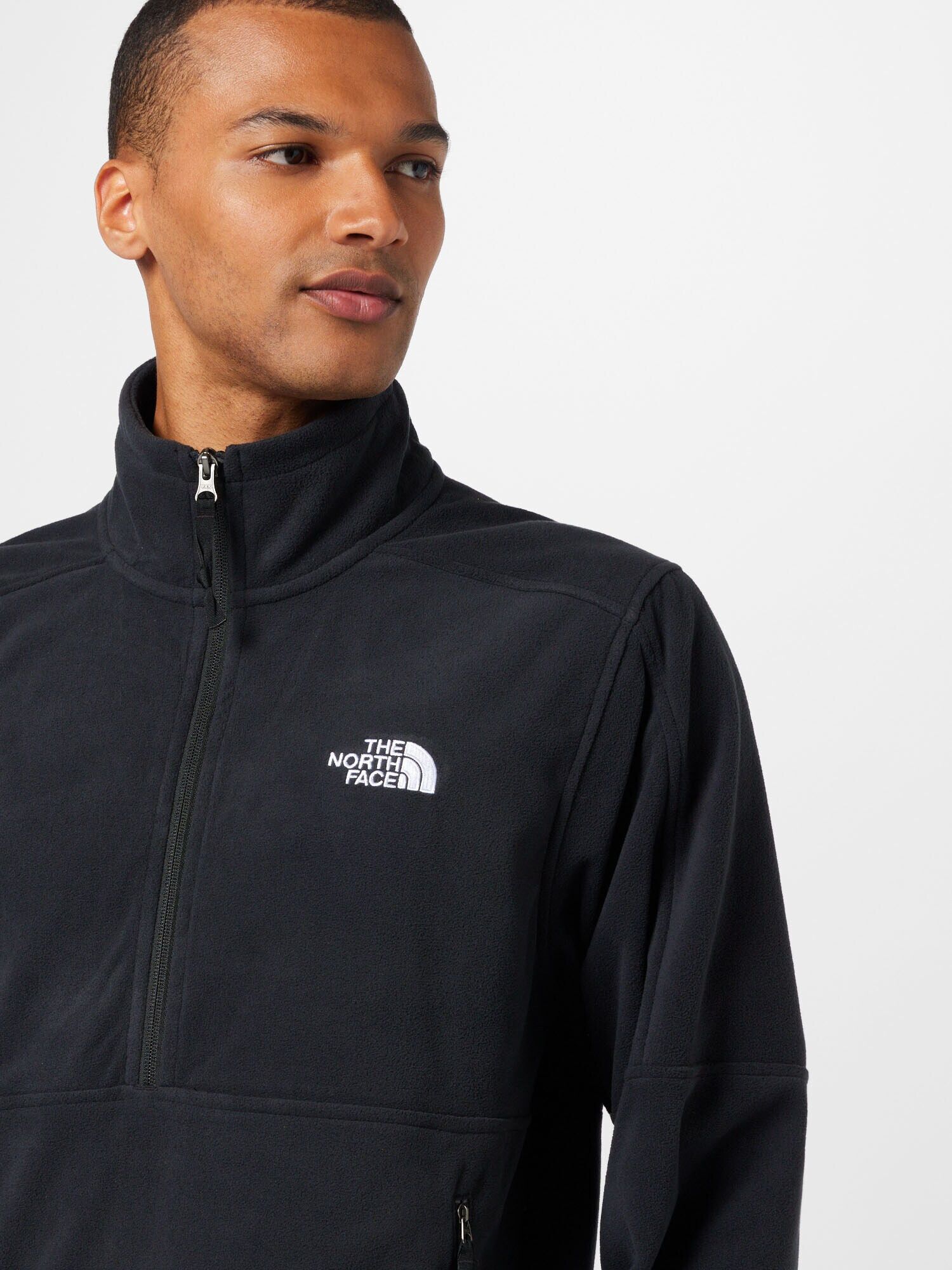 THE NORTH FACE Jachetă fleece funcțională negru / alb - Pled.ro