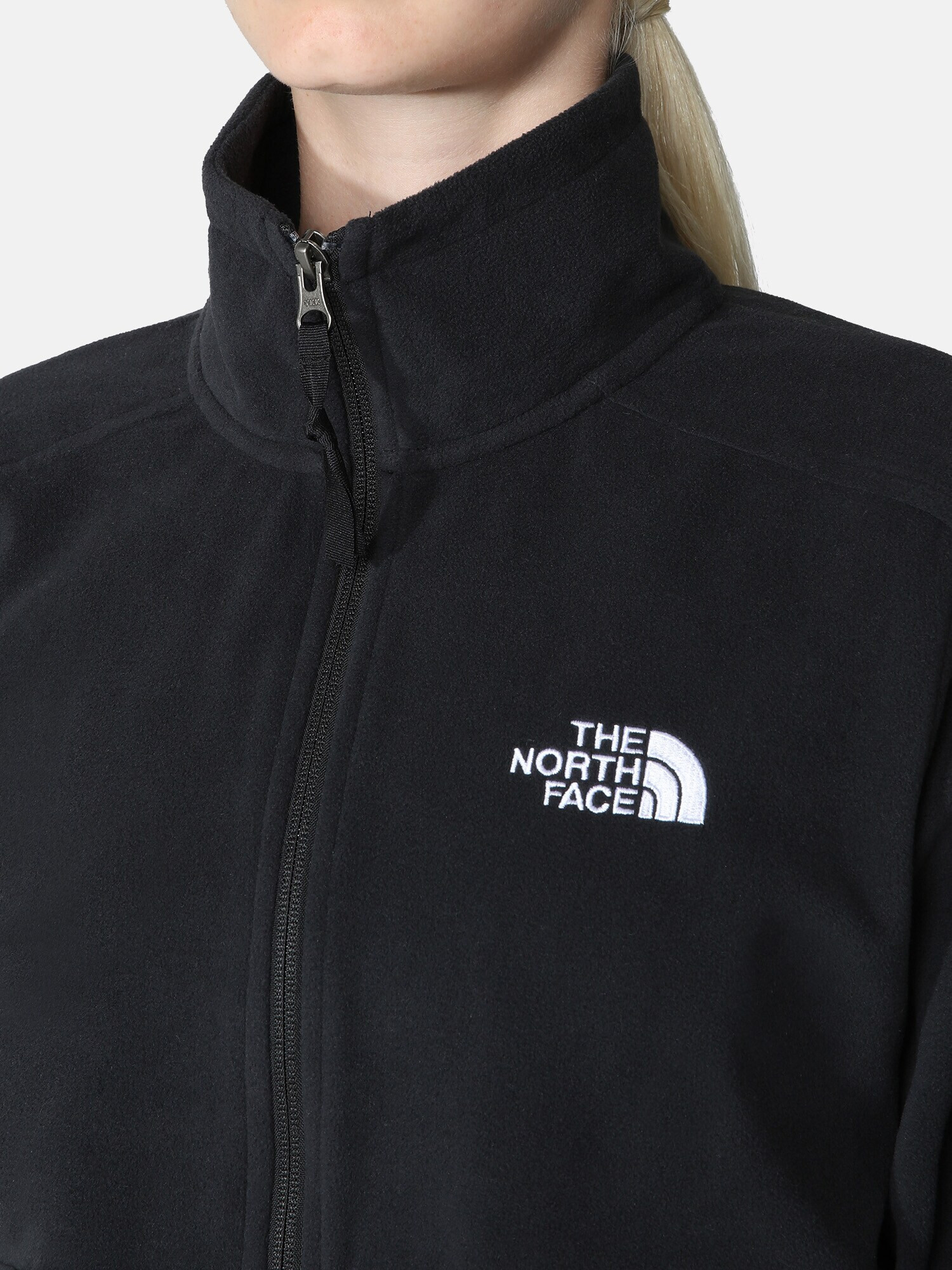 THE NORTH FACE Jachetă fleece funcțională 'POLARTEC 100' negru / alb - Pled.ro