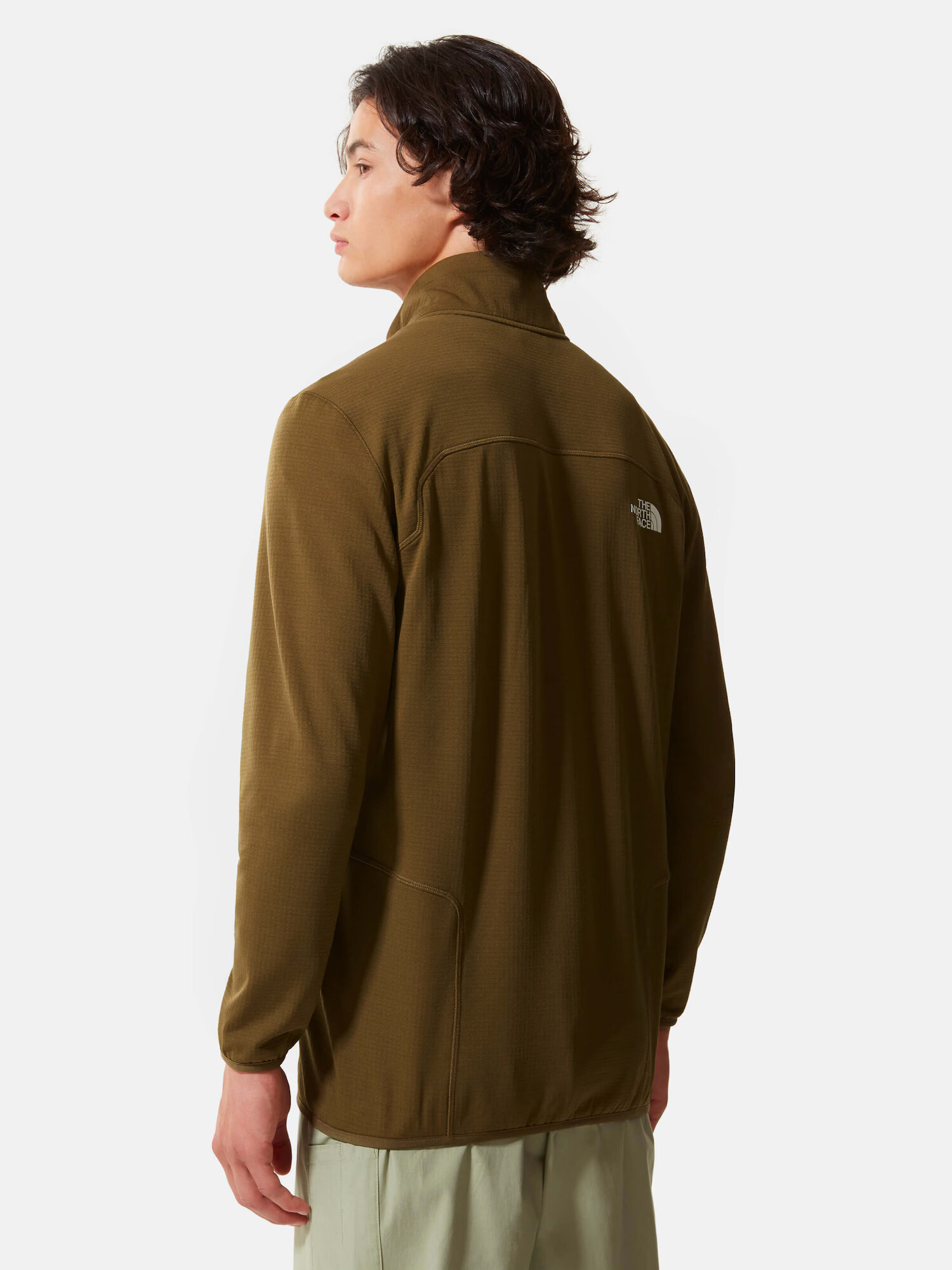 THE NORTH FACE Jachetă fleece funcțională 'Quest' oliv / alb - Pled.ro