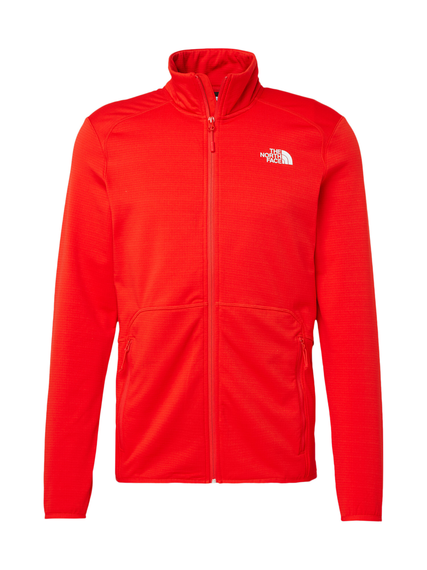 THE NORTH FACE Jachetă fleece funcțională 'Quest' roșu / alb - Pled.ro